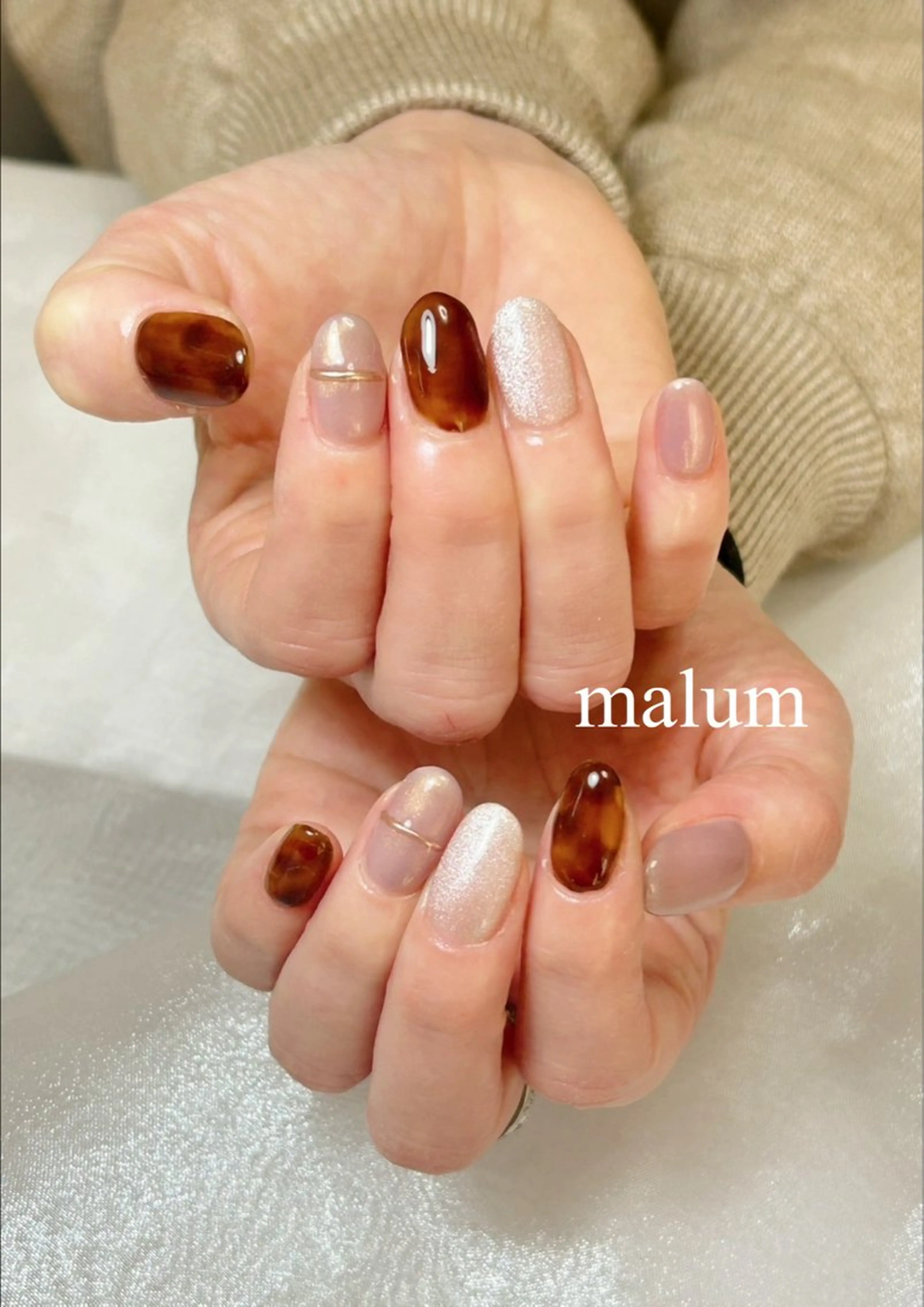 ネイル ハンドネイル malum nailのネイルデザイン