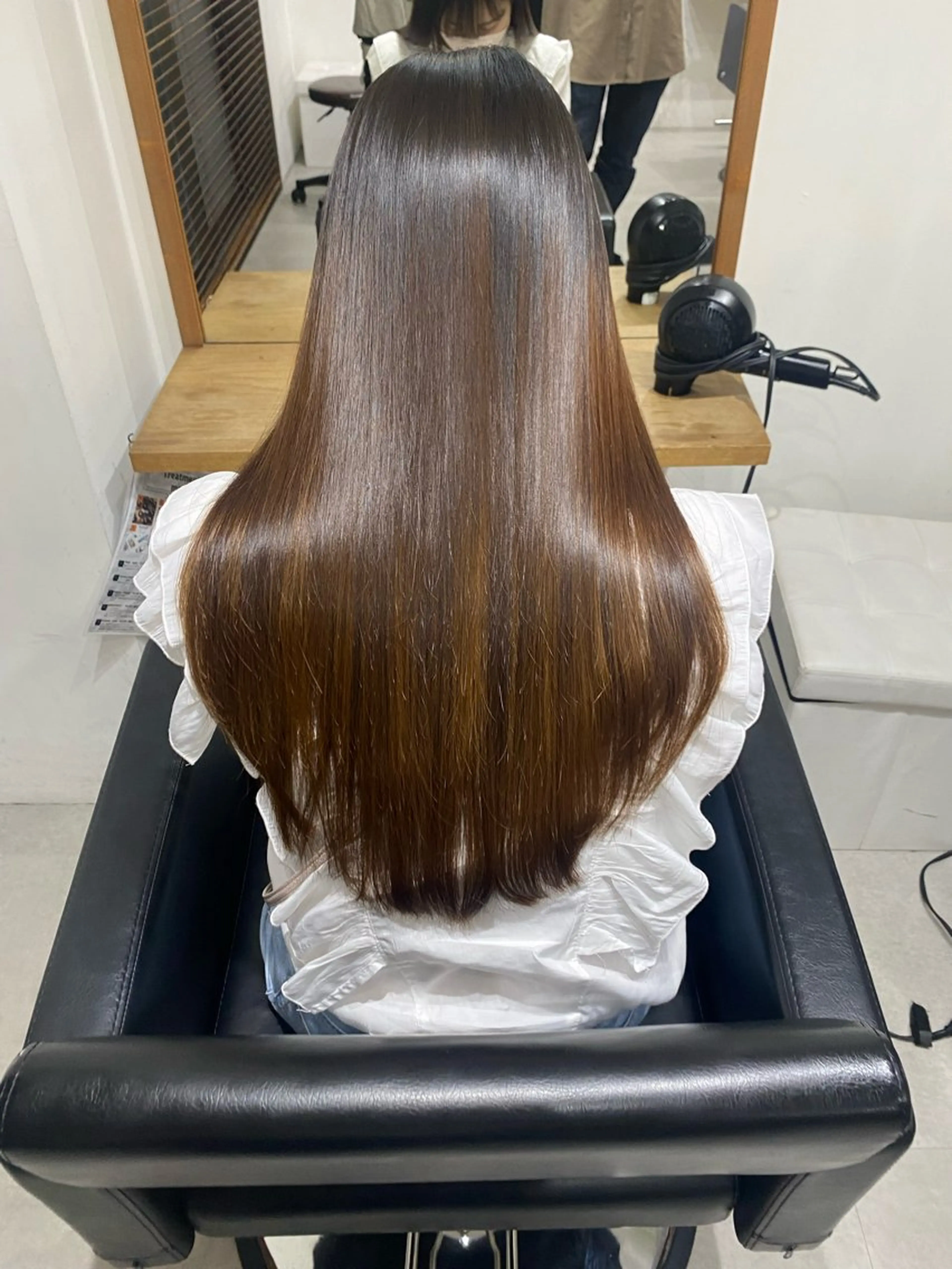 ロング 銀座⚜️【脱白髪染め 美髪矯正】トグチのヘアスタイル