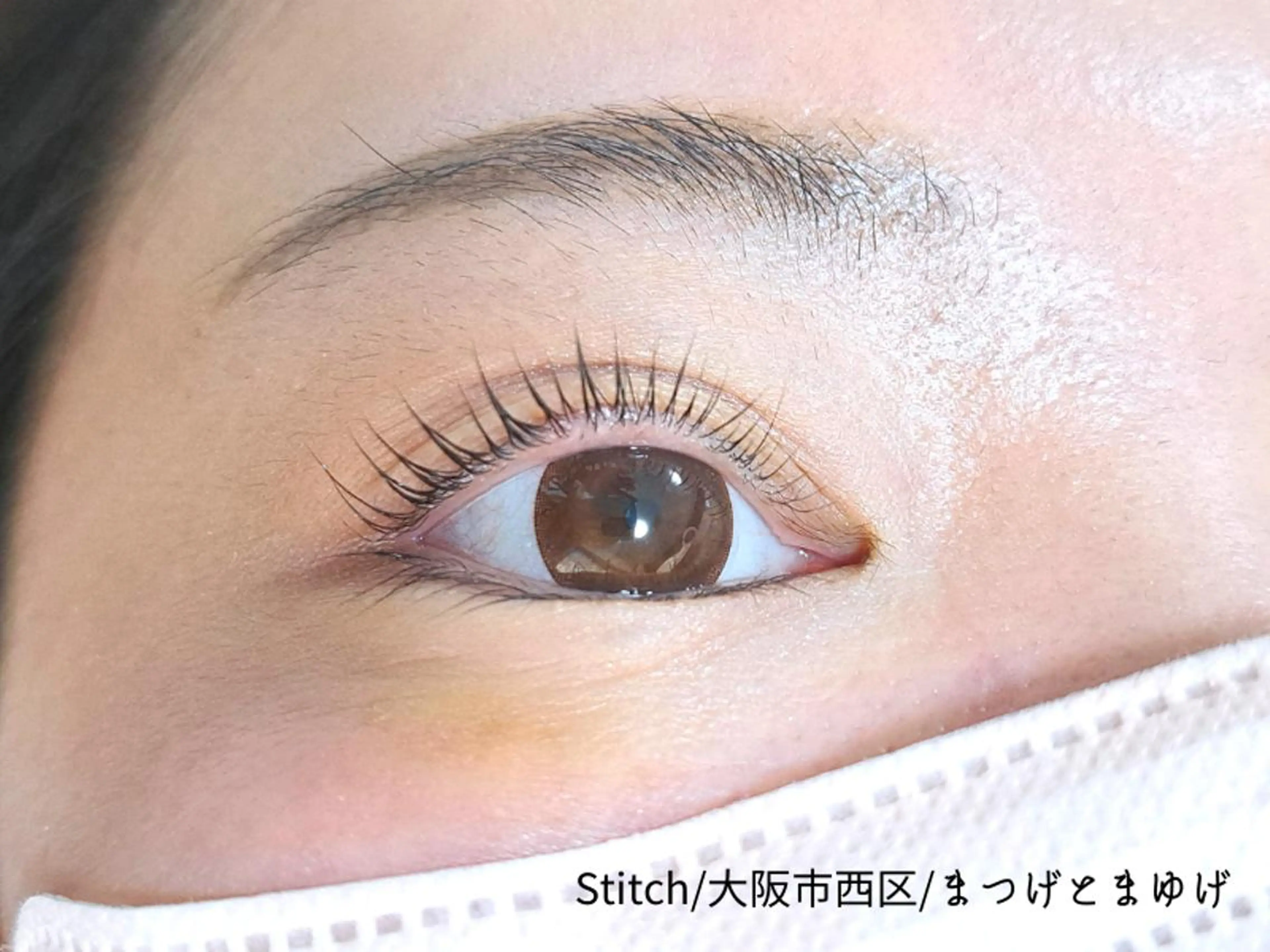 マツエク・マツパ マツパ Stitch AZUのマツエク・マツパデザイン