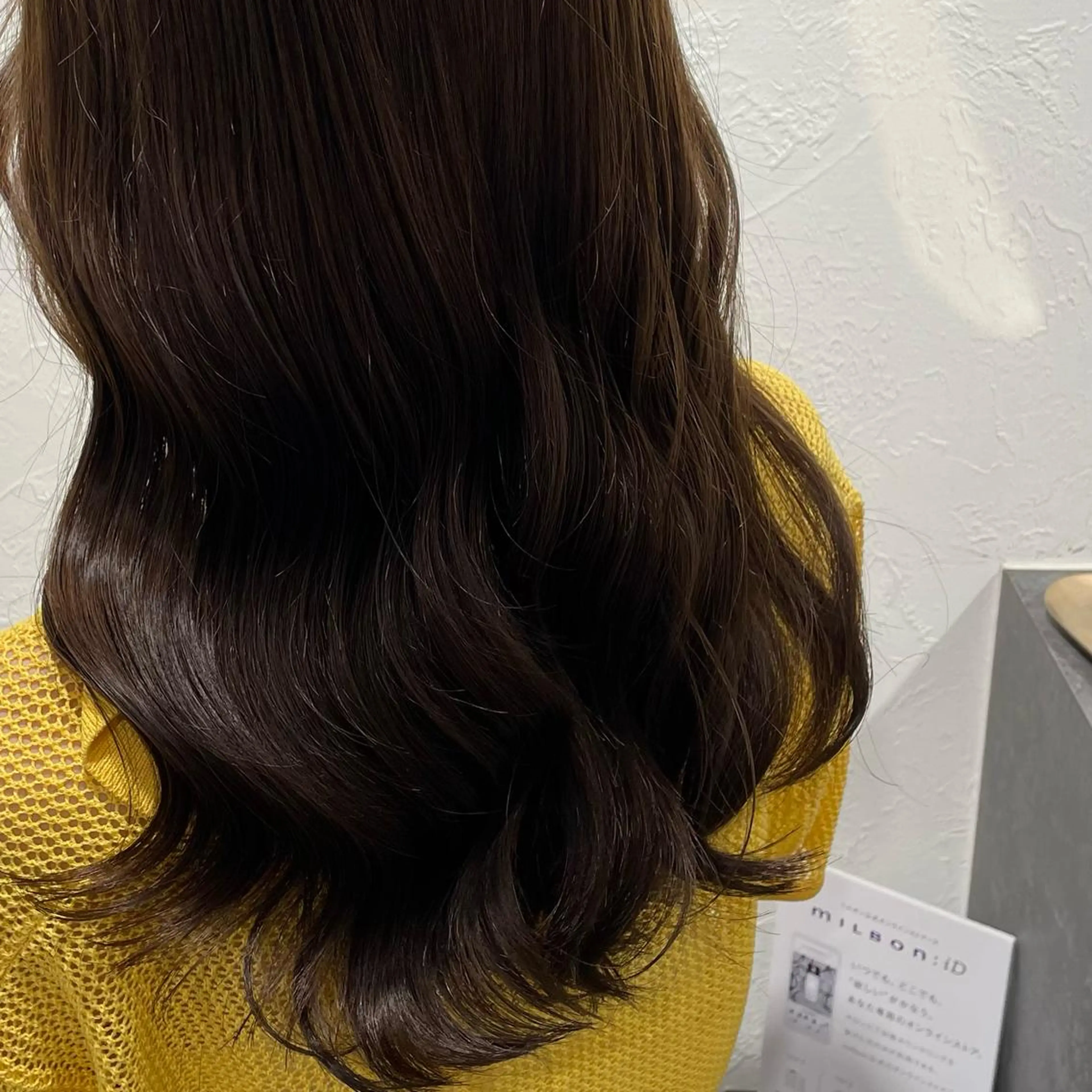 セミロング カラー IwAsh  大和駅店所属・shiho .のヘアスタイル