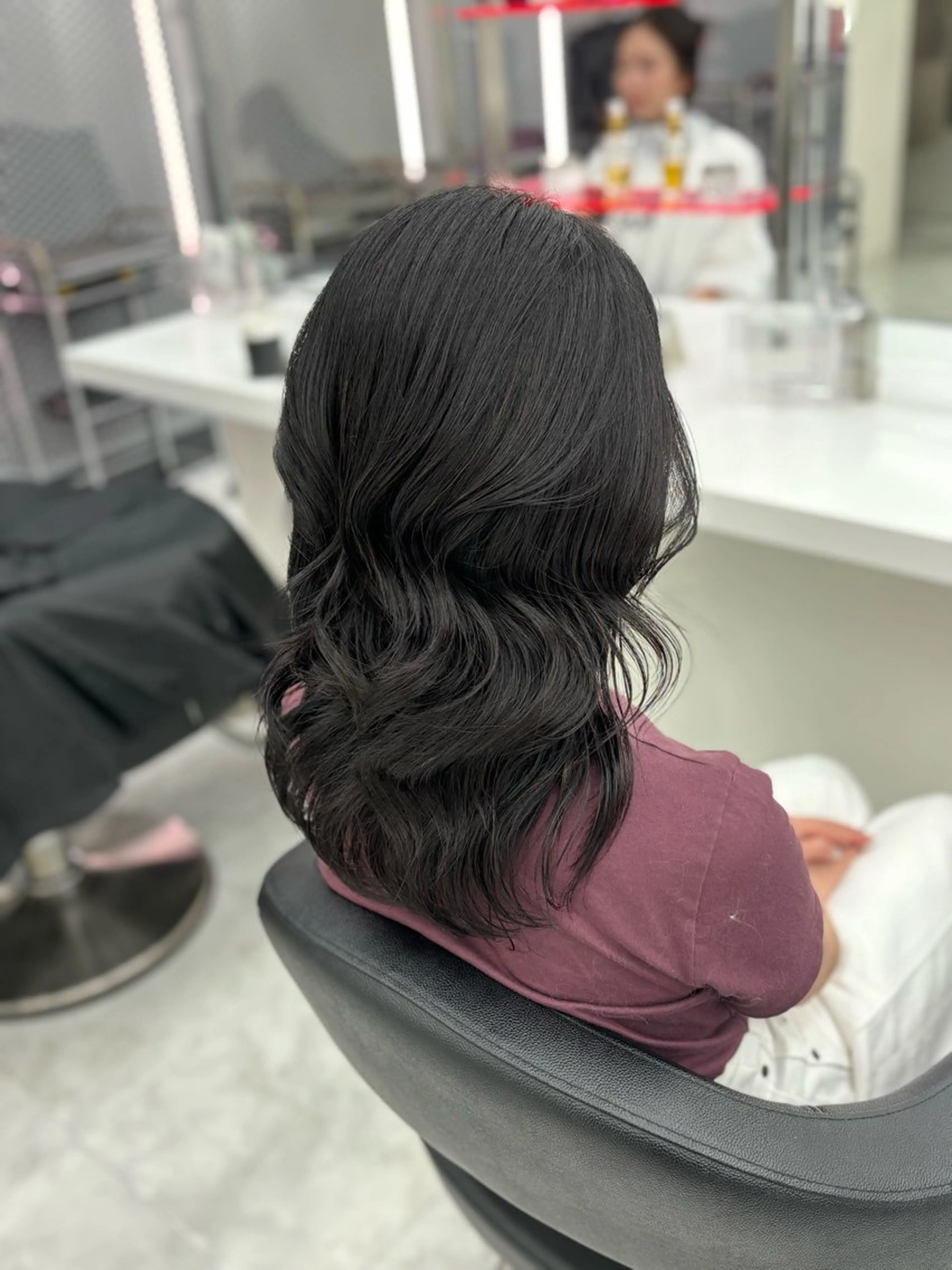 ロング トリートメント 渋谷🥇透明感カラー 特化美容師のヘアスタイル