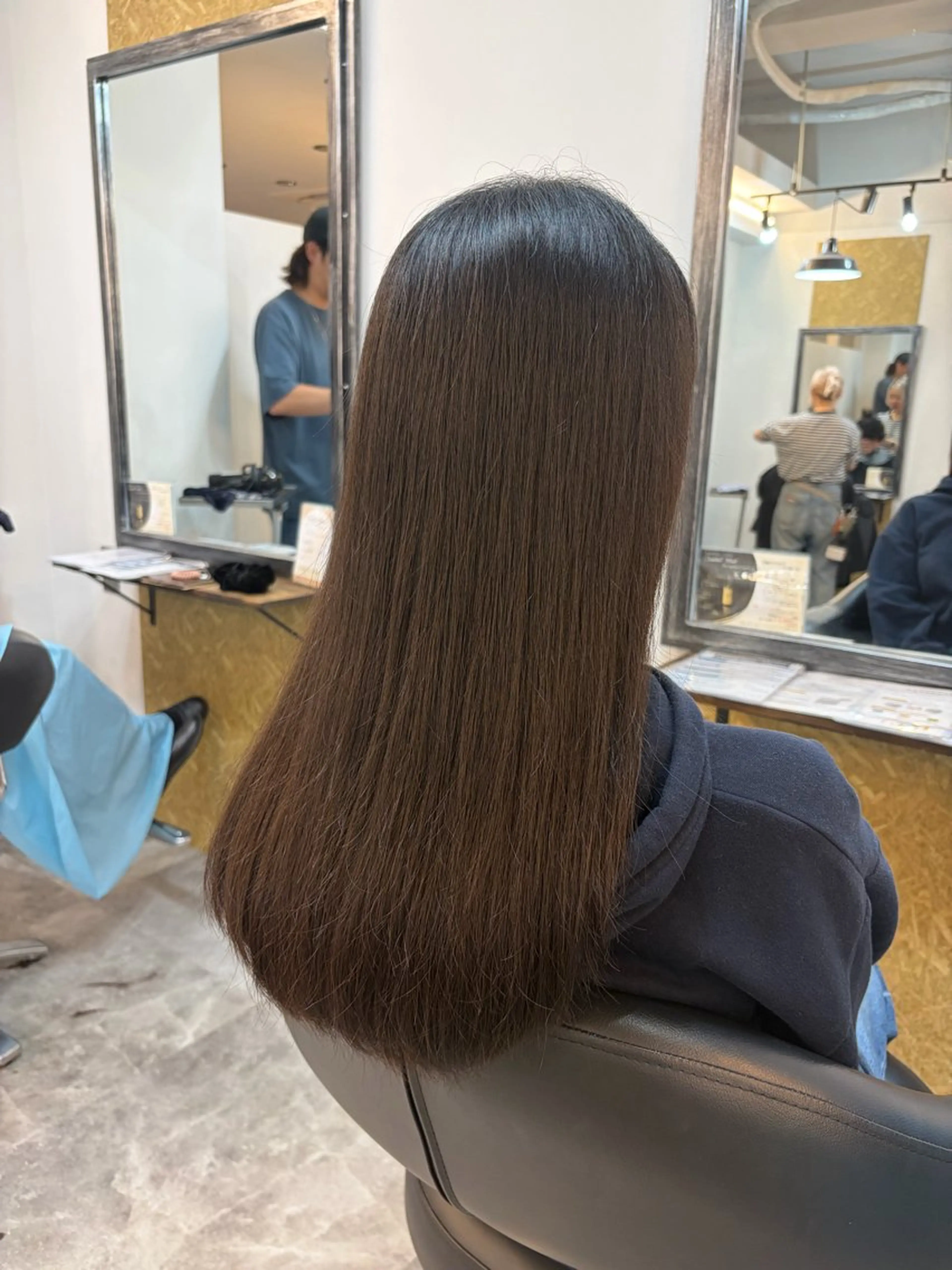 ロング レディースカット モデル無料🌼岩山のヘアスタイル