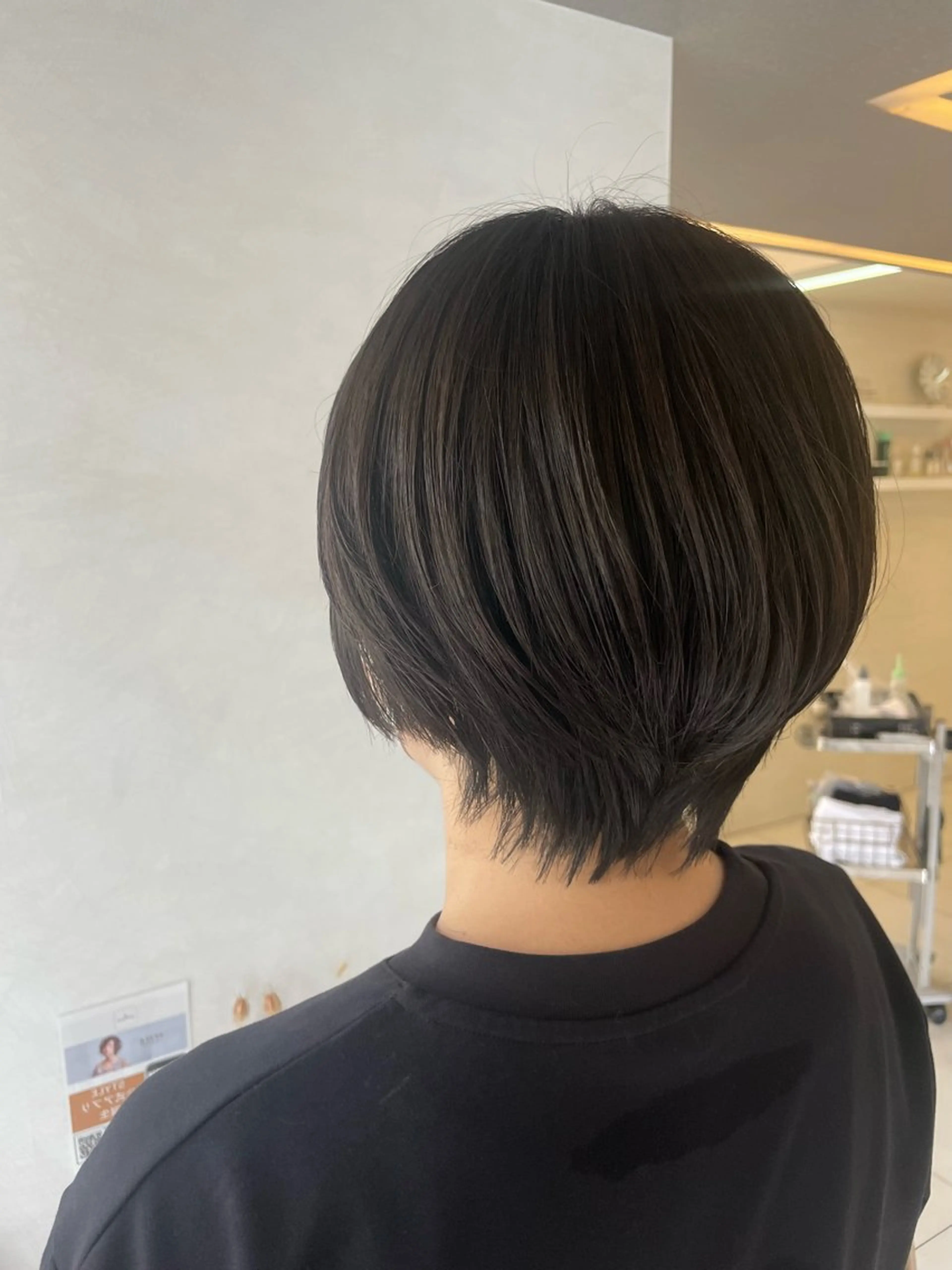 ショート 韓国/透明感カラー さなのヘアスタイル