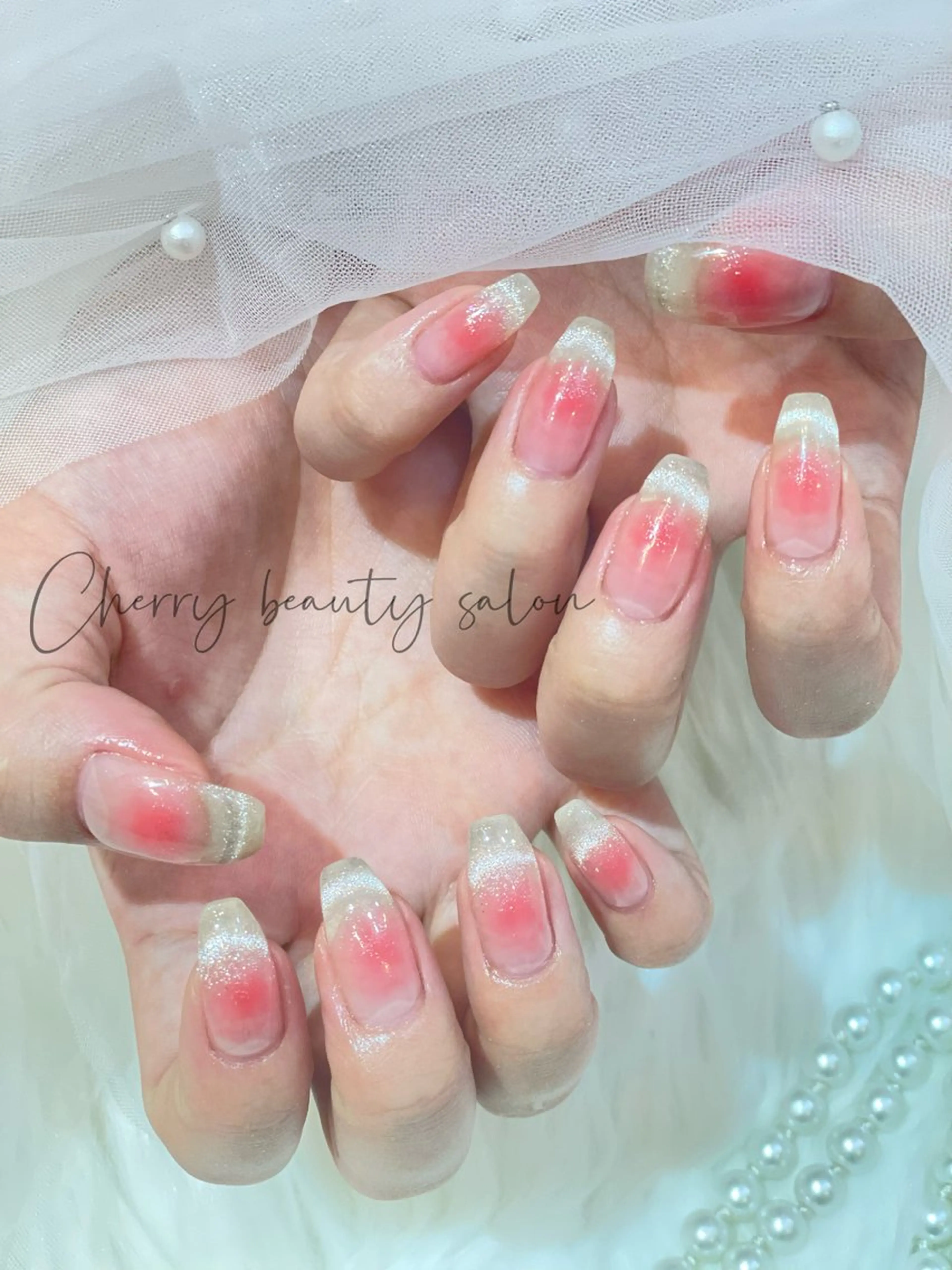 ネイル ハンドネイル ハンドケア SAKURA 🍒のネイルデザイン