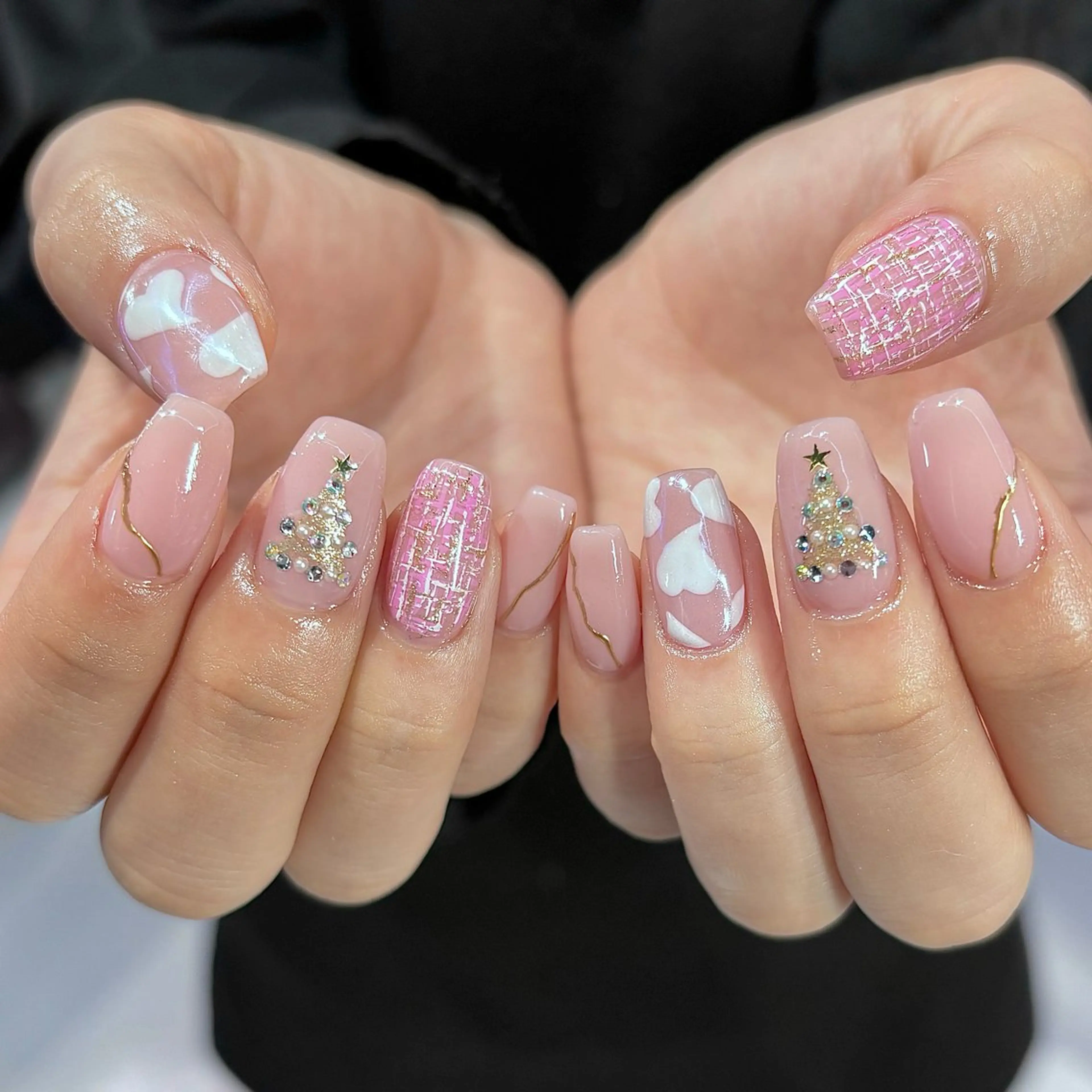 ネイル 冬ネイル クリスマス CLALA Makoのネイルデザイン