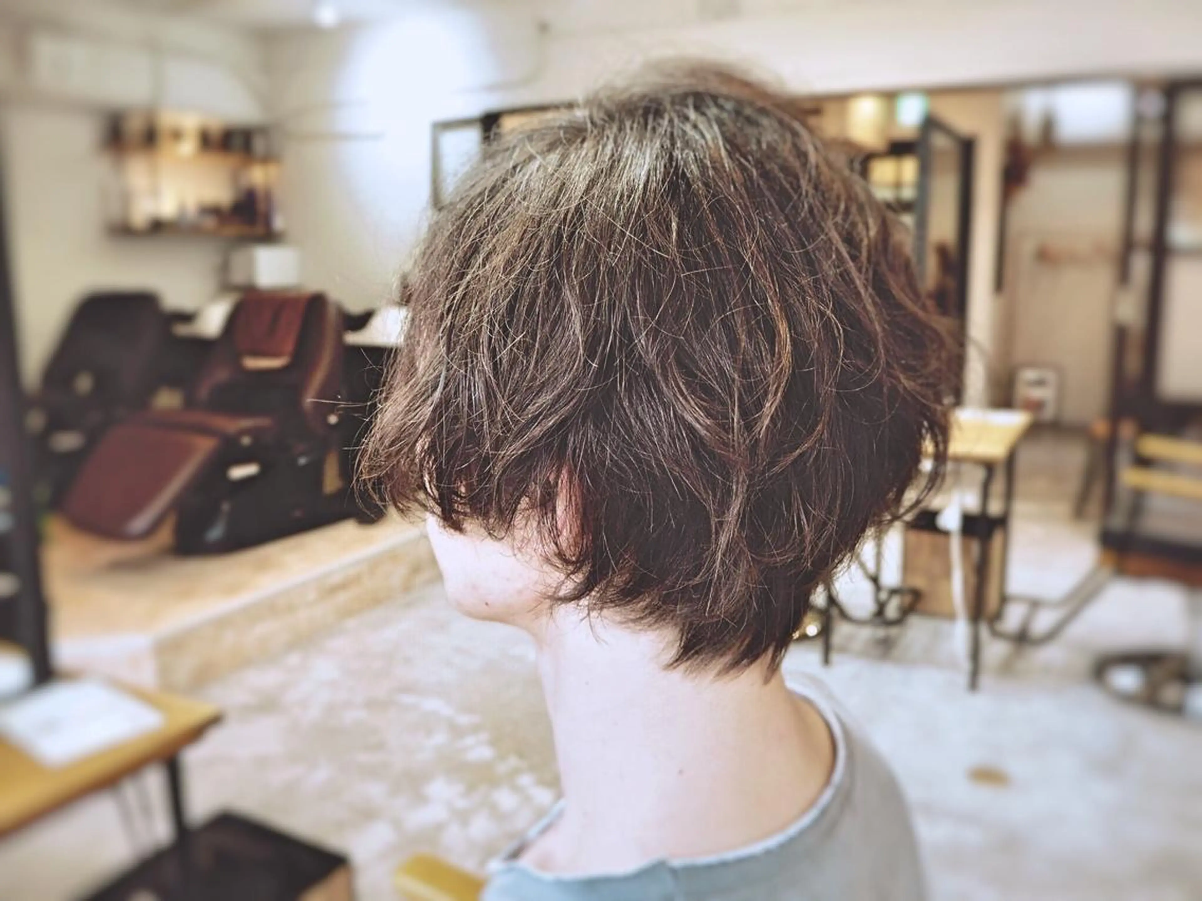 メンズ メンズパーマ カット パーマ 高橋 悠介のヘアスタイル