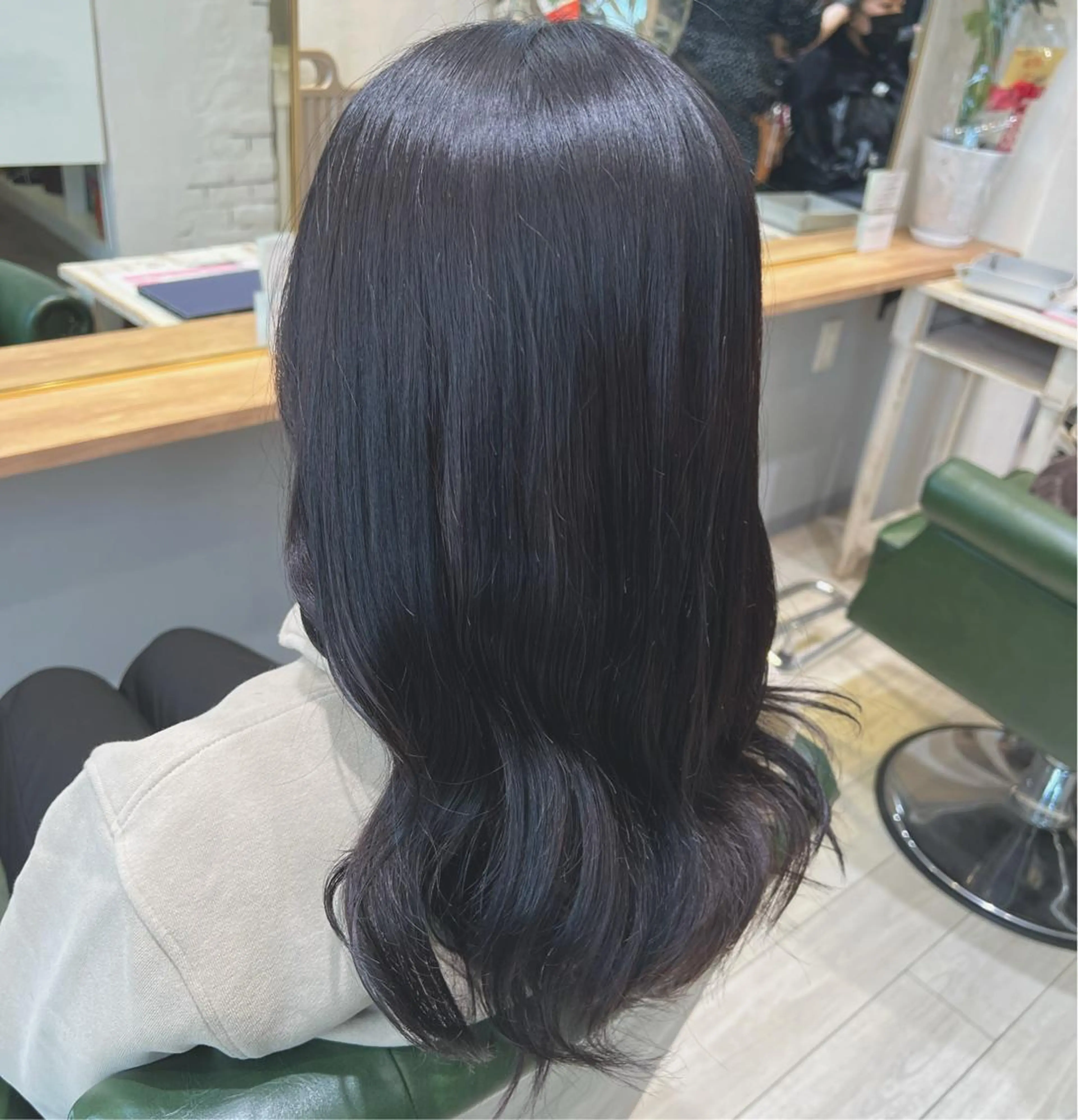 ロング カラー ヘアアレンジ マツエク・マツパ アイブロウ カット ヘアカラー Ami Laffin.のマツエク・マツパデザイン