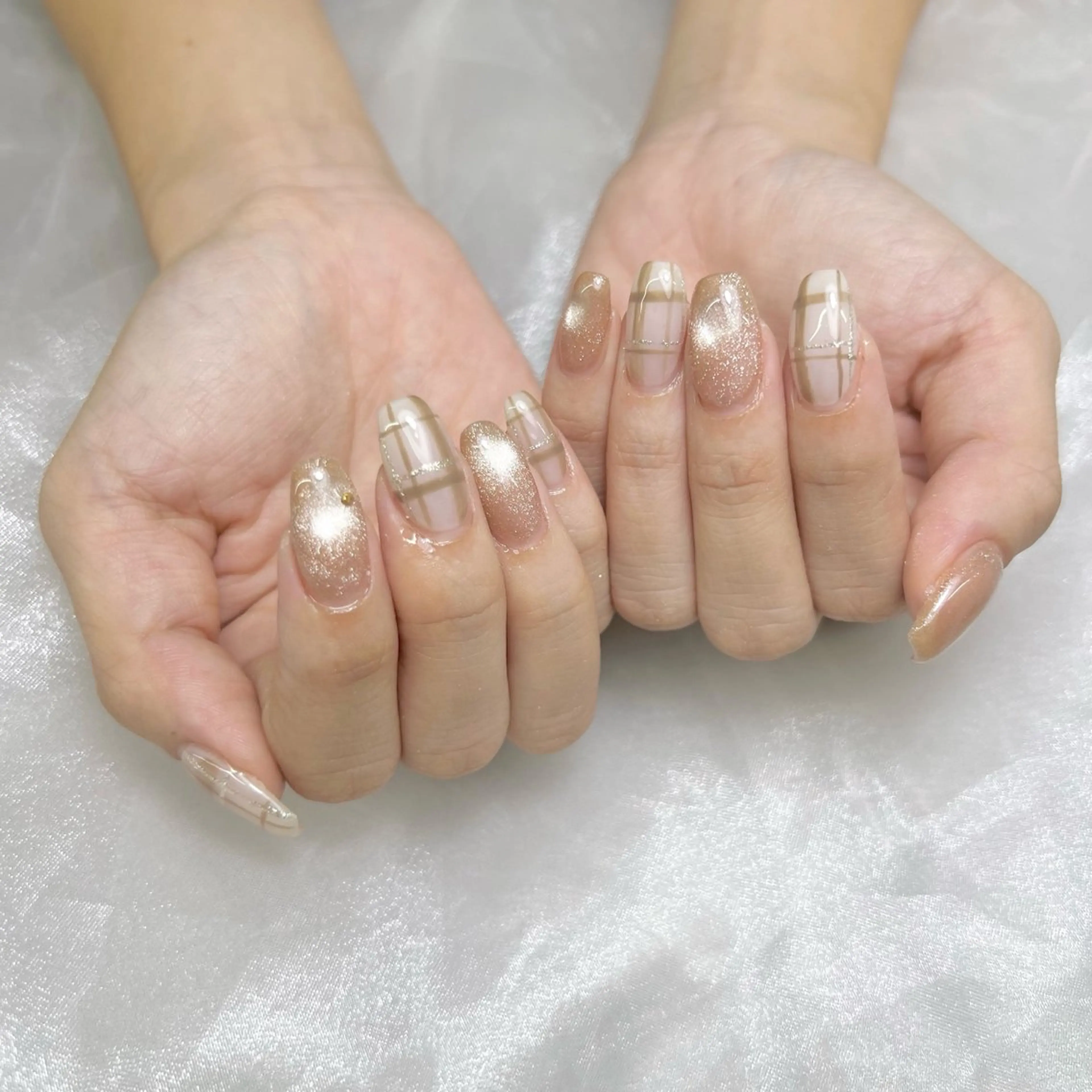 ネイル ハンドネイル EmaNail＋KIHAKUYA堺東店【フィルイン・パラジェル取扱店】所属・EmaNail🎀 atsukoのネイルデザイン