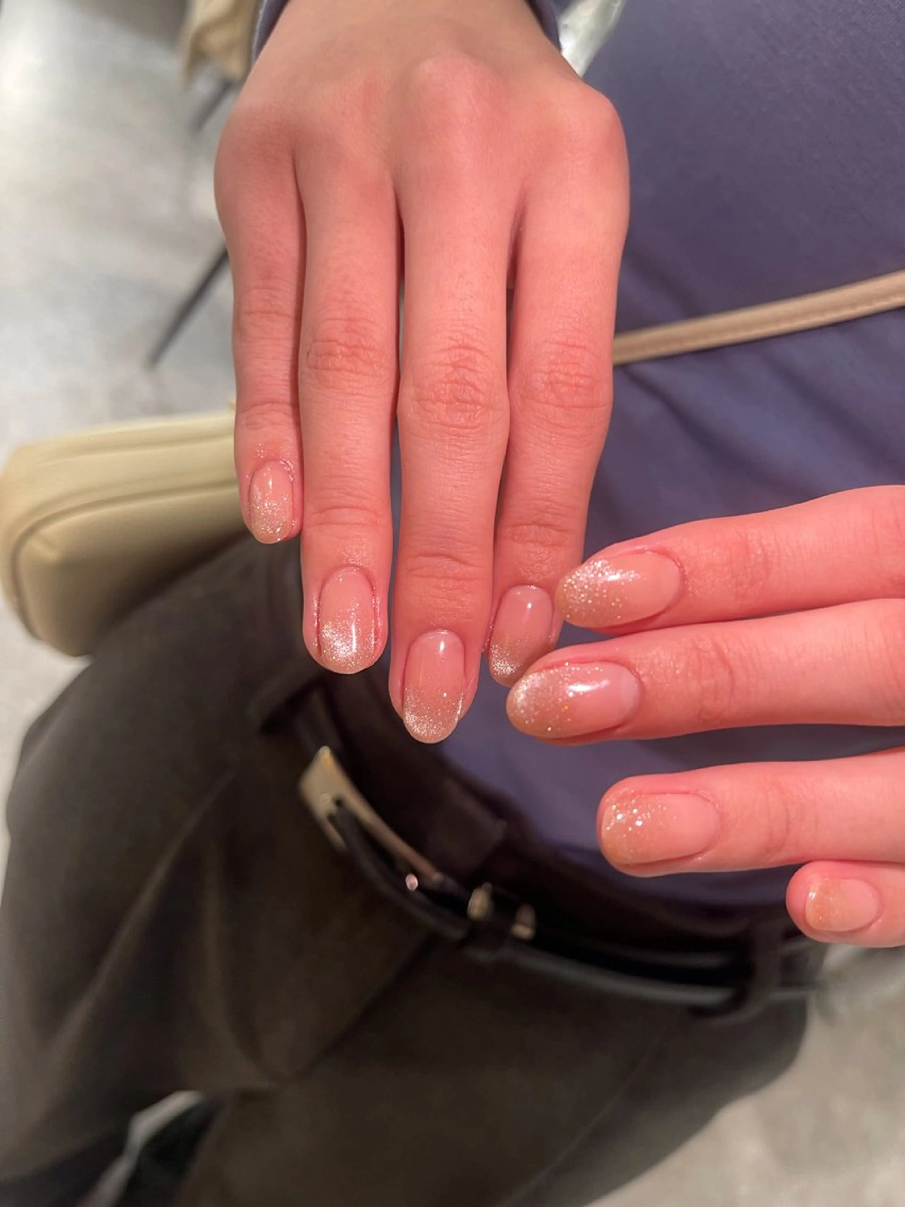 ネイル ハンドネイル 🦋y y Nail 🤍のネイルデザイン