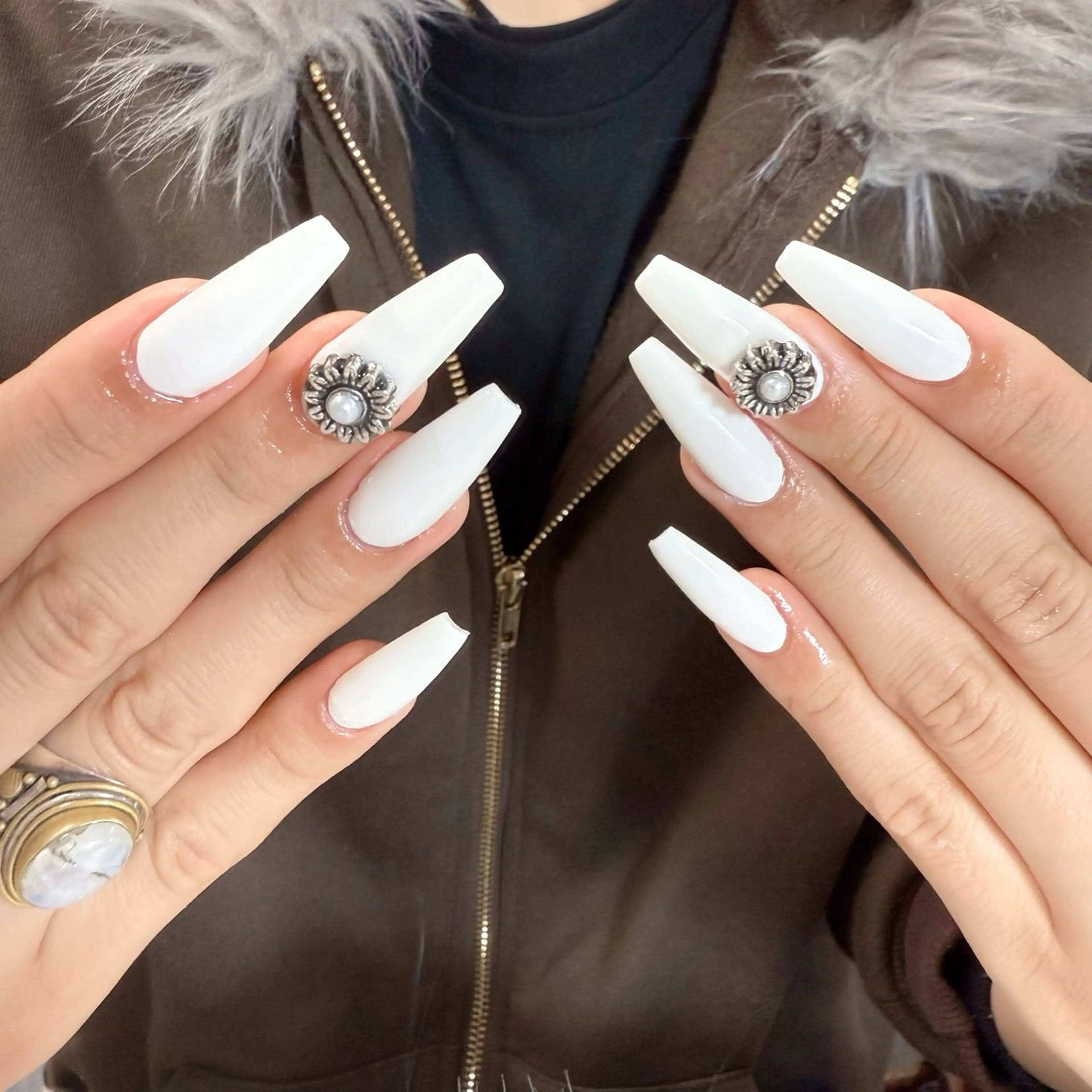 ネイル ハンドネイル 🍄Lemode 韓国風ネイル🍄のネイルデザイン