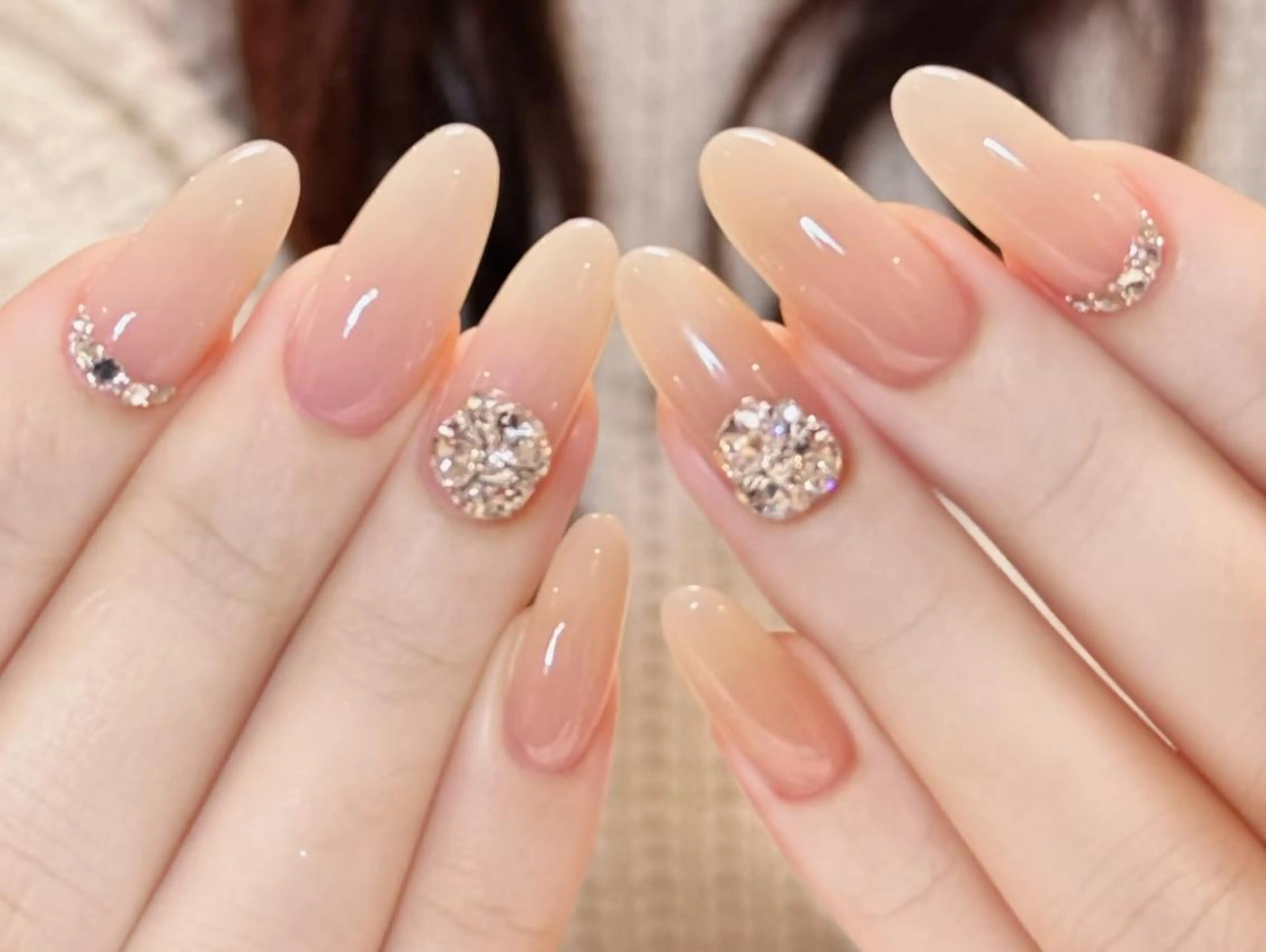 ネイル ハンドネイル ハンドケア 🍑 momo_nailのネイルデザイン