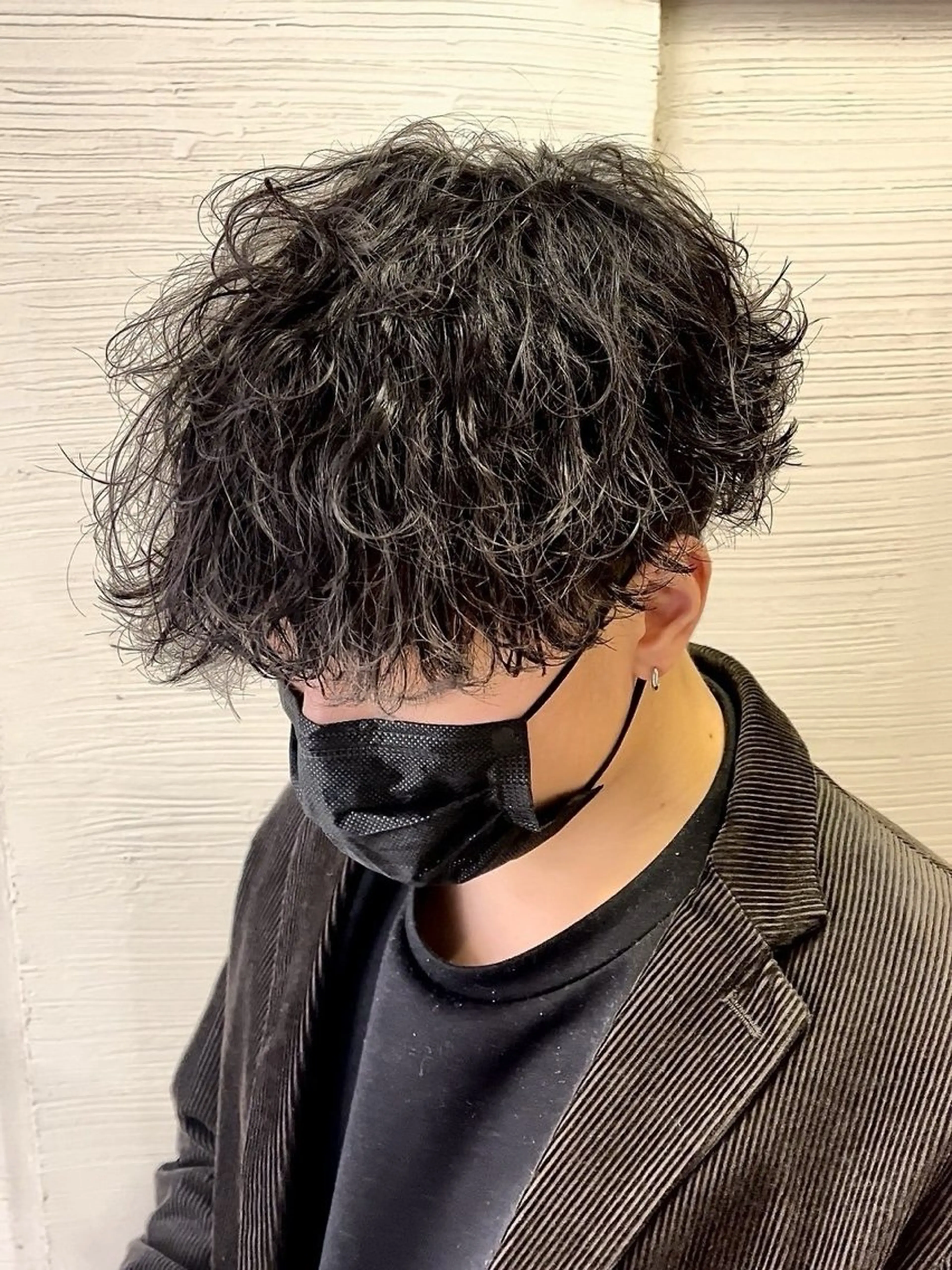 メンズ カット パーマ トリートメント 店長/藤原 季矢のヘアスタイル