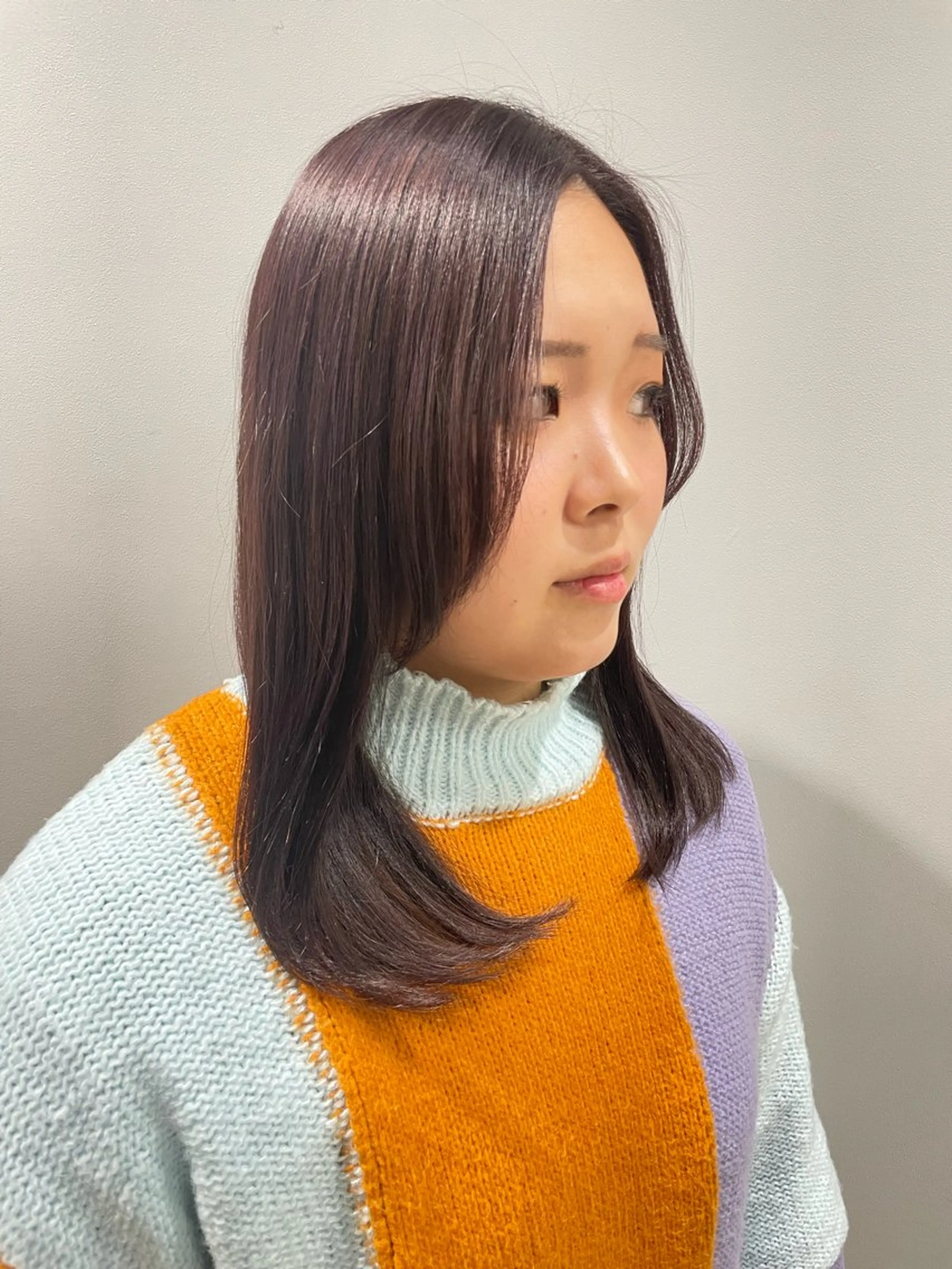 ミディアム Zina【梅田】 /田中 沙弥のヘアスタイル