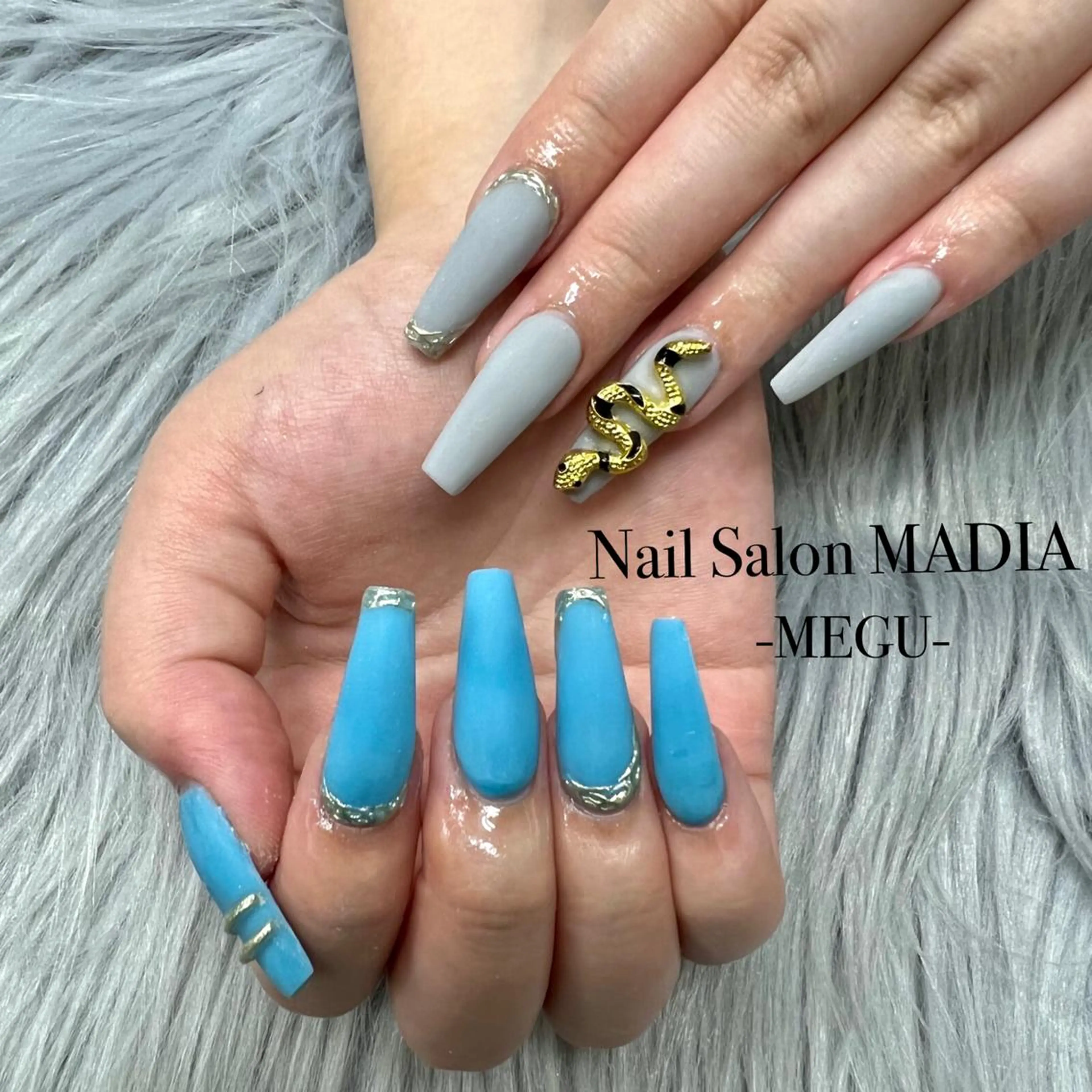 ネイル MADIA藤沢所属・MADIA MEGUのネイルデザイン