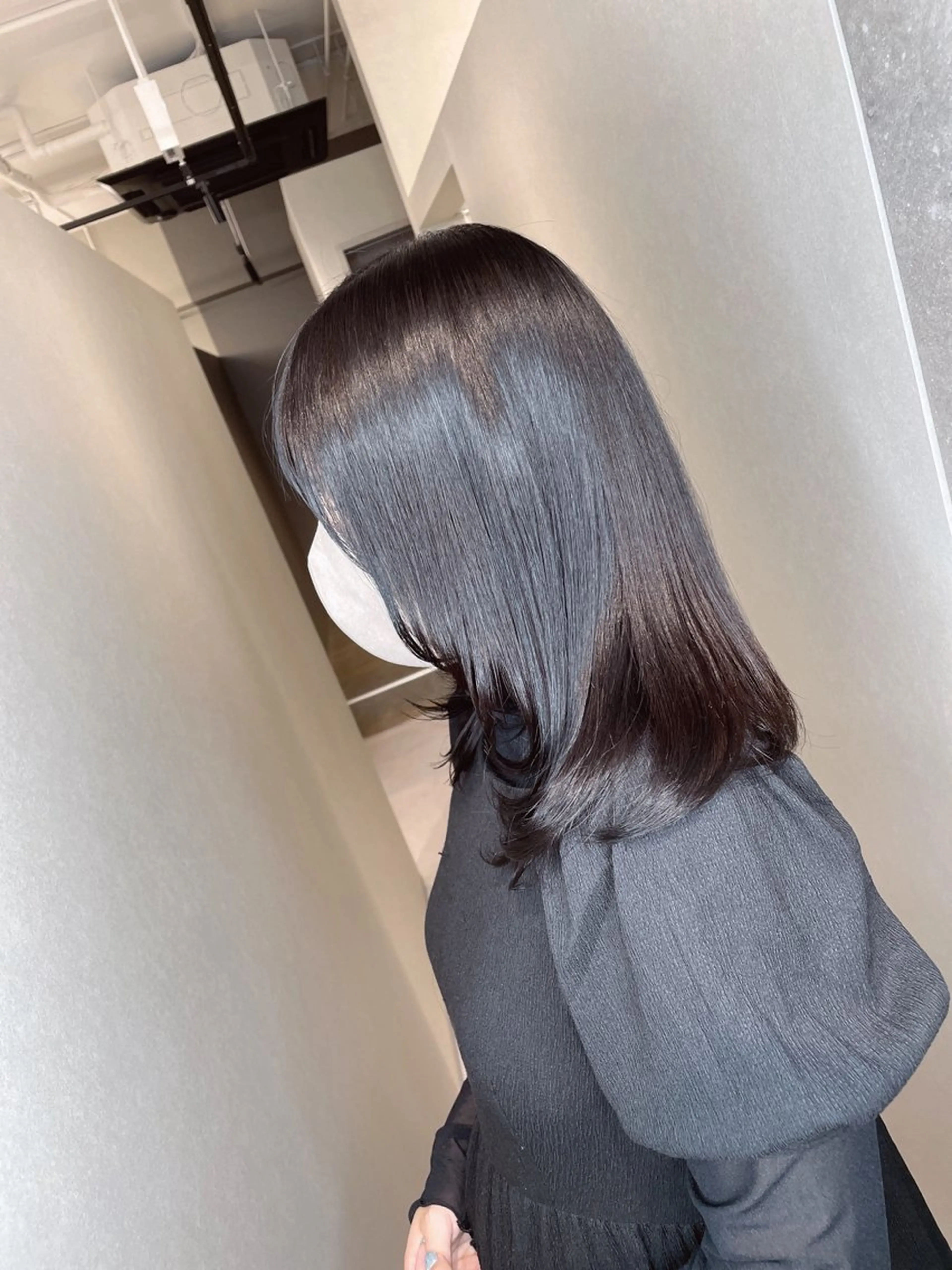 ミディアム カラー ブリーチ 縮毛矯正 トリートメント ヘアセット BOOTH share saron所属・今井 勝也のヘアスタイル