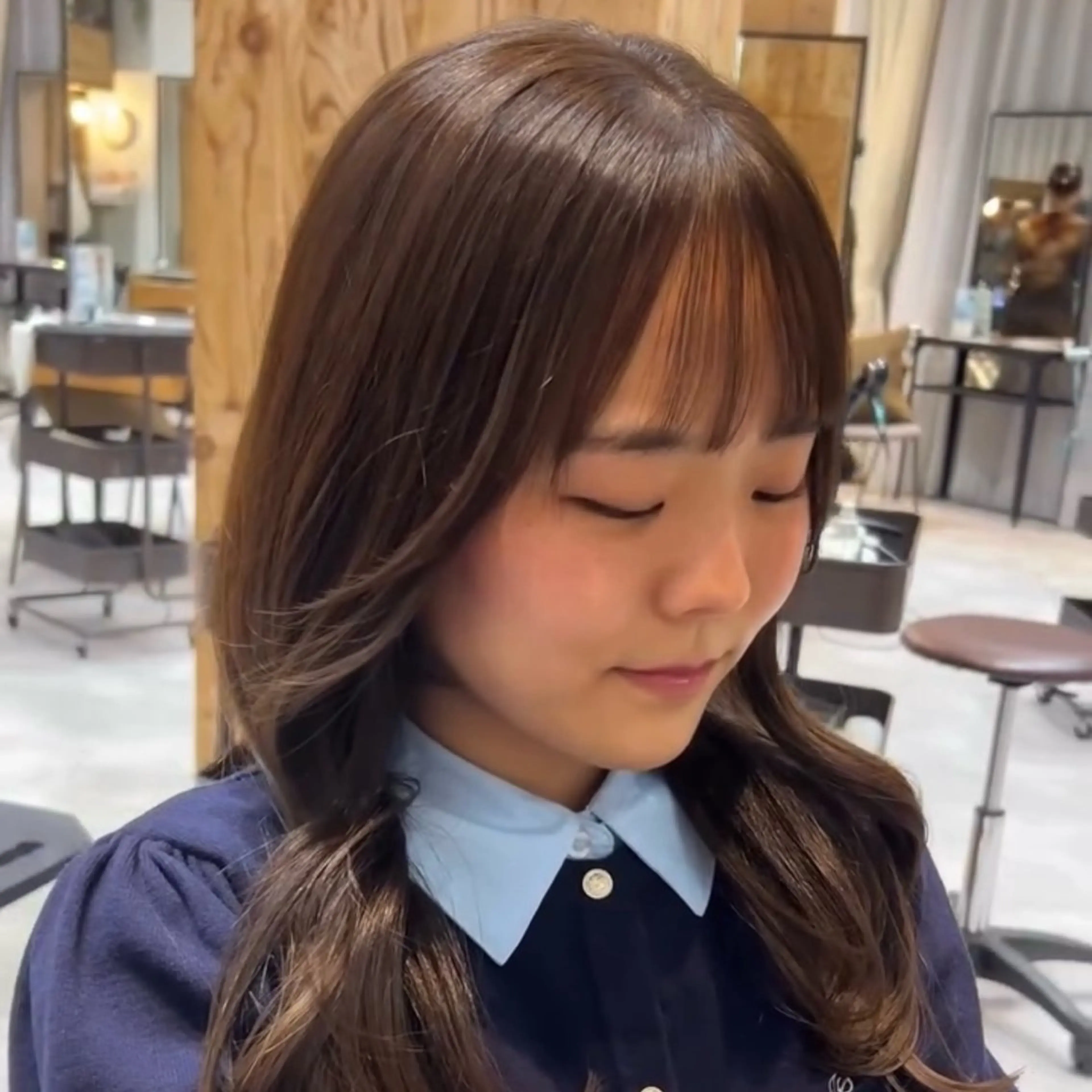 セミロング ミディアム/似合わ せカット🎀さちのヘアスタイル