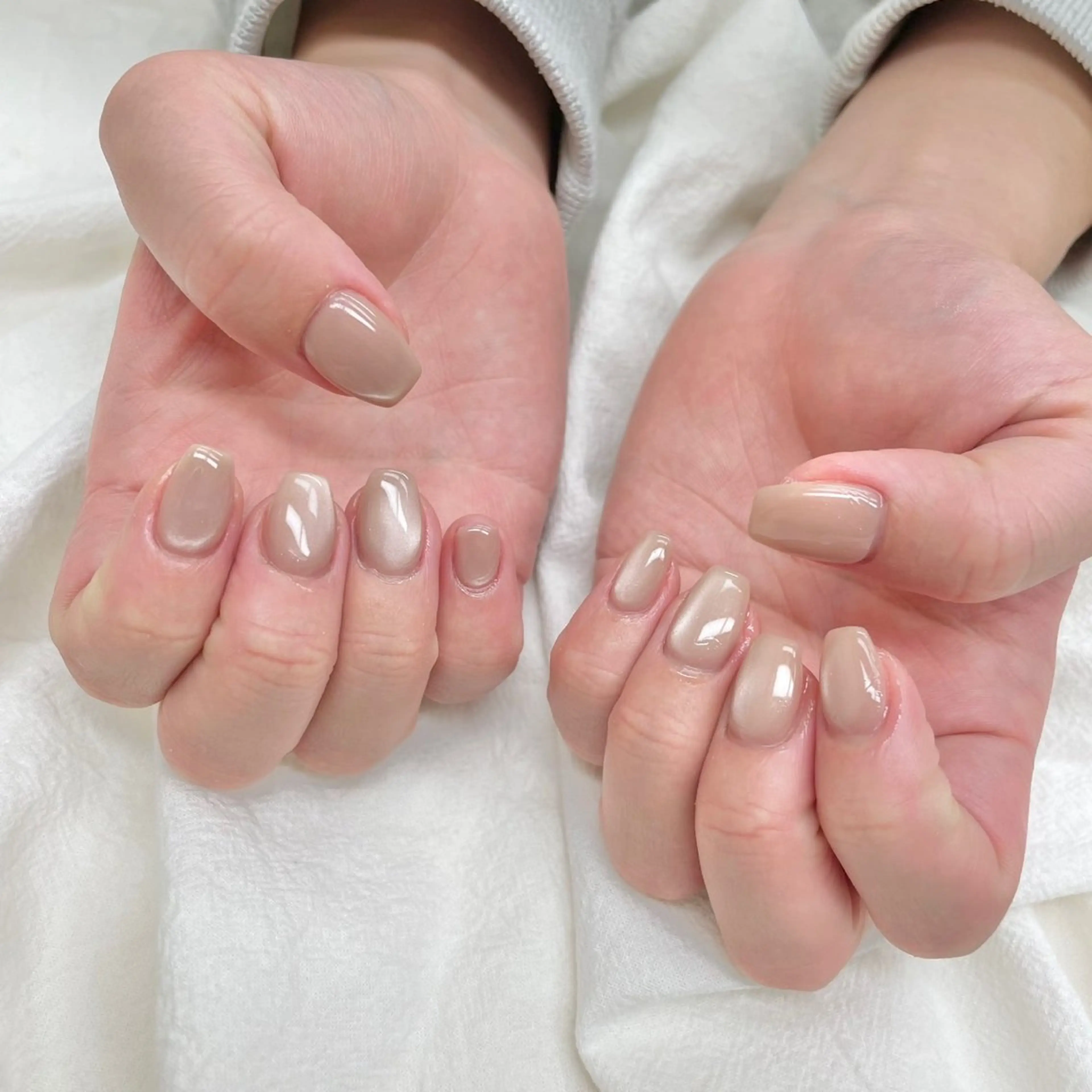 ショート 韓国風ヘア ハンドネイル nail jaol池袋店所属・ネイルJaol 池袋のネイルデザイン