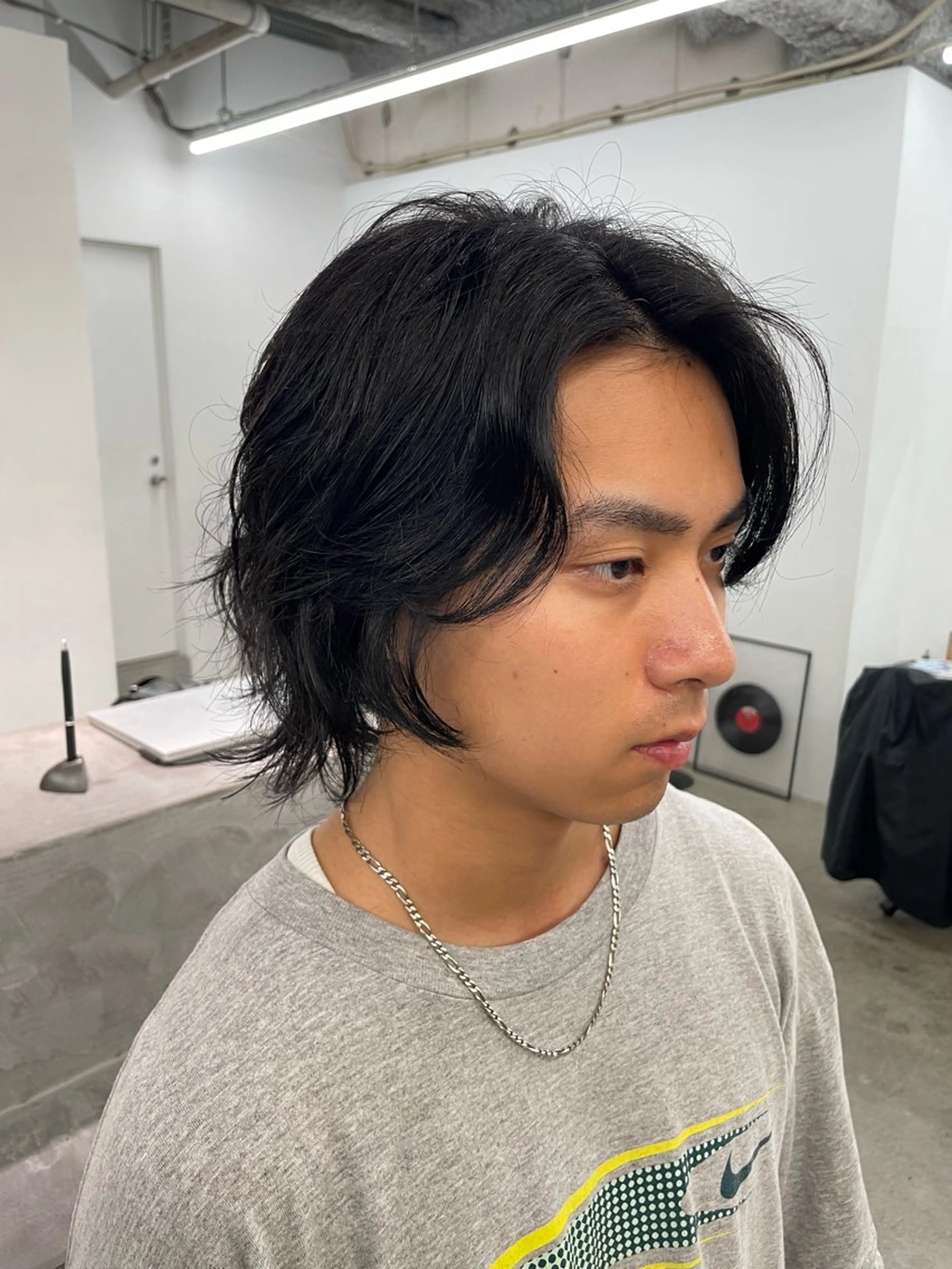 ショート パーマ スパイラルパーマ 【お洒落パーマ】 Elme　肥塚康汰郎のヘアスタイル