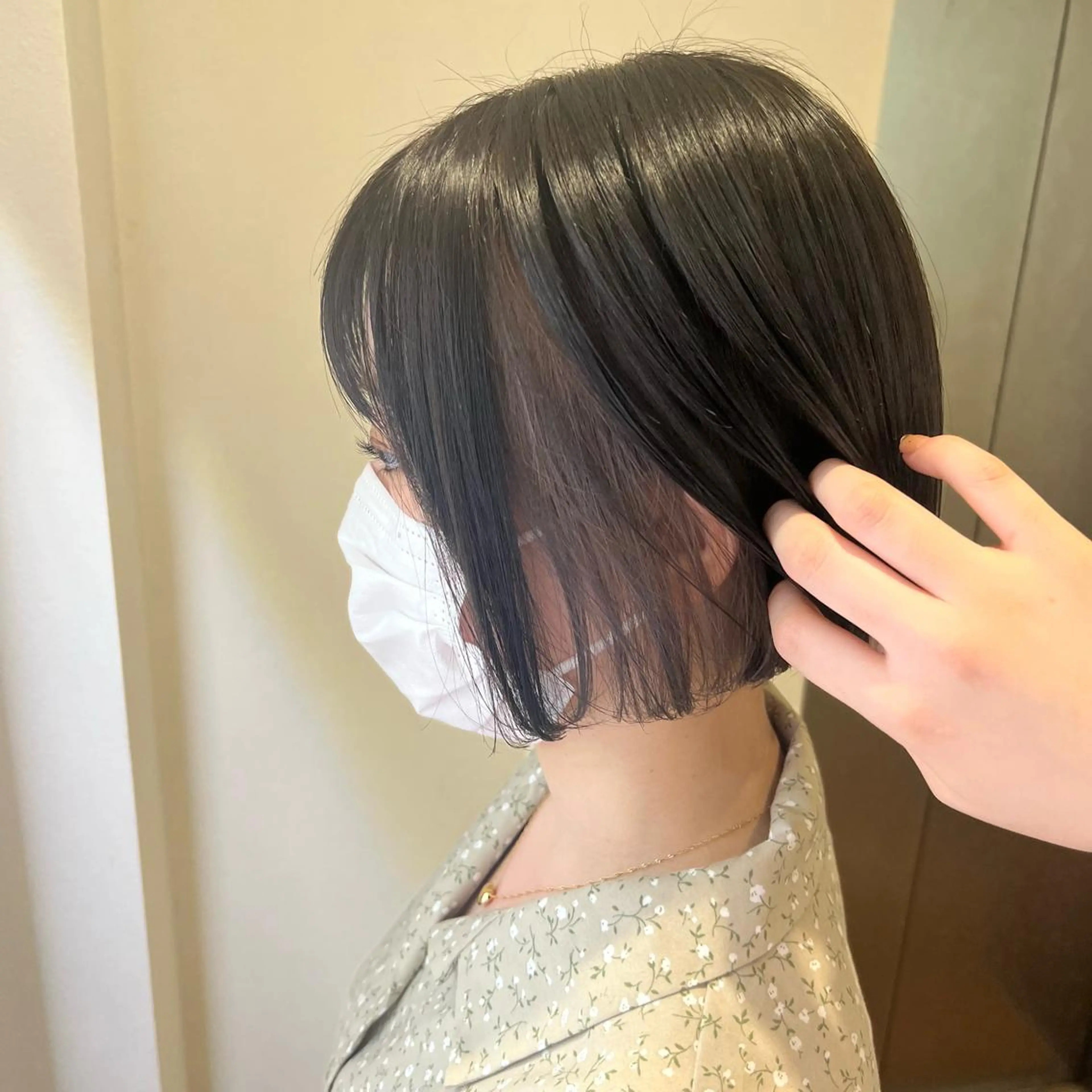 ショート ボブ SALOWIN川崎WEST店所属・🌷川崎/アレンジ/ 暖色ボブ/コトネ🌷のヘアスタイル