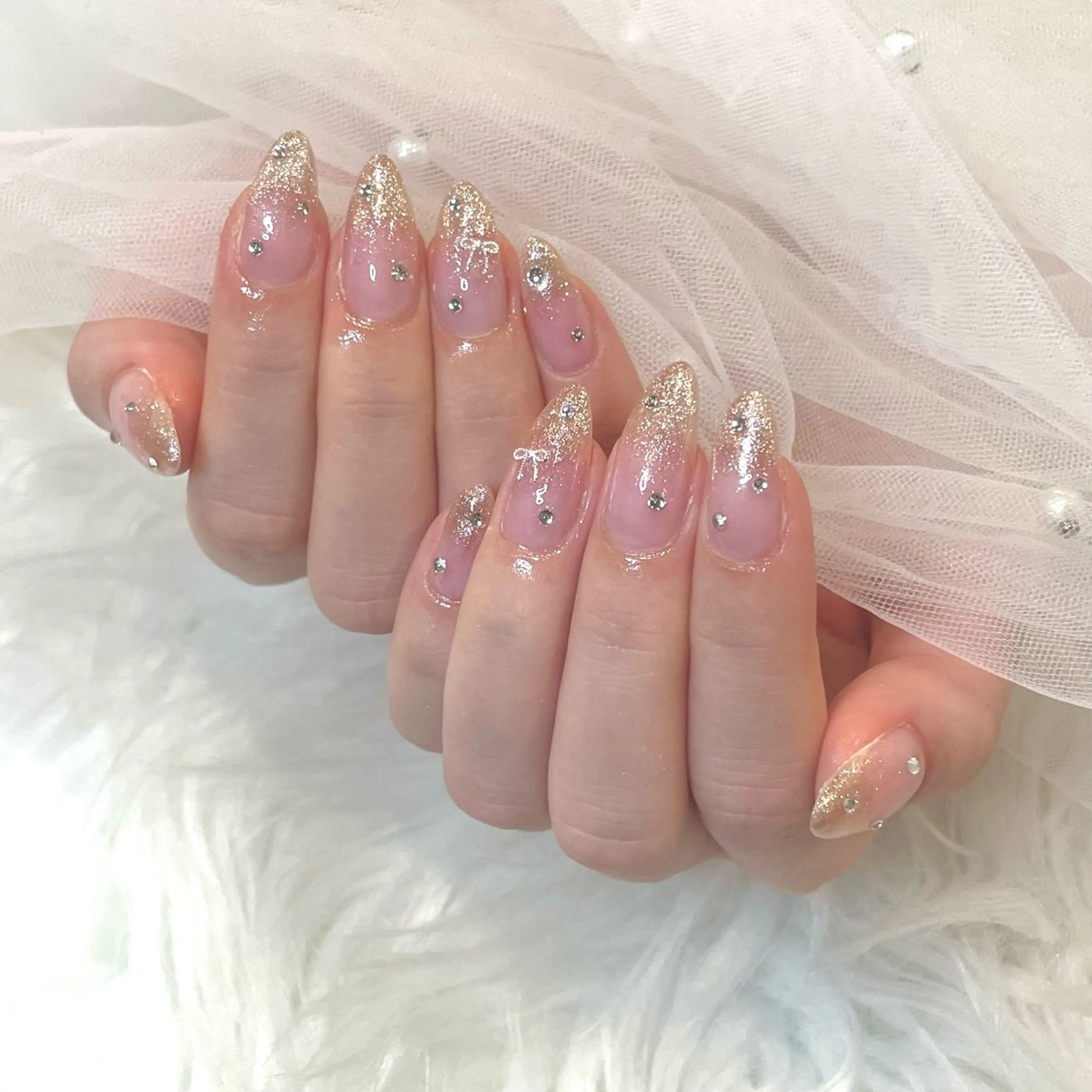 ネイル ハンドネイル yurika 🌷.*･ﾟのネイルデザイン