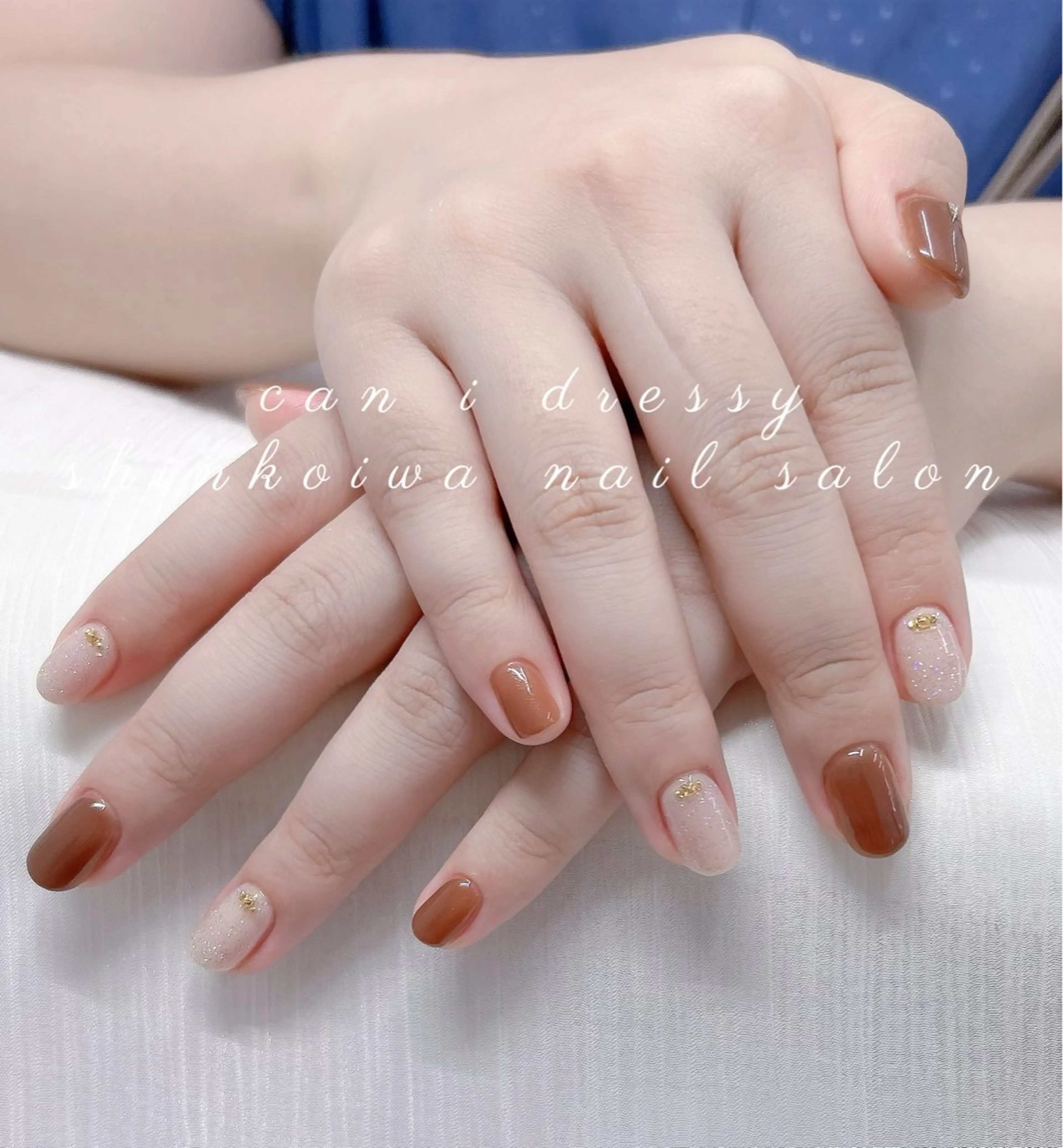 ネイル シンプルネイル ハンドネイル キャンアイレッシー 新小岩のネイルデザイン