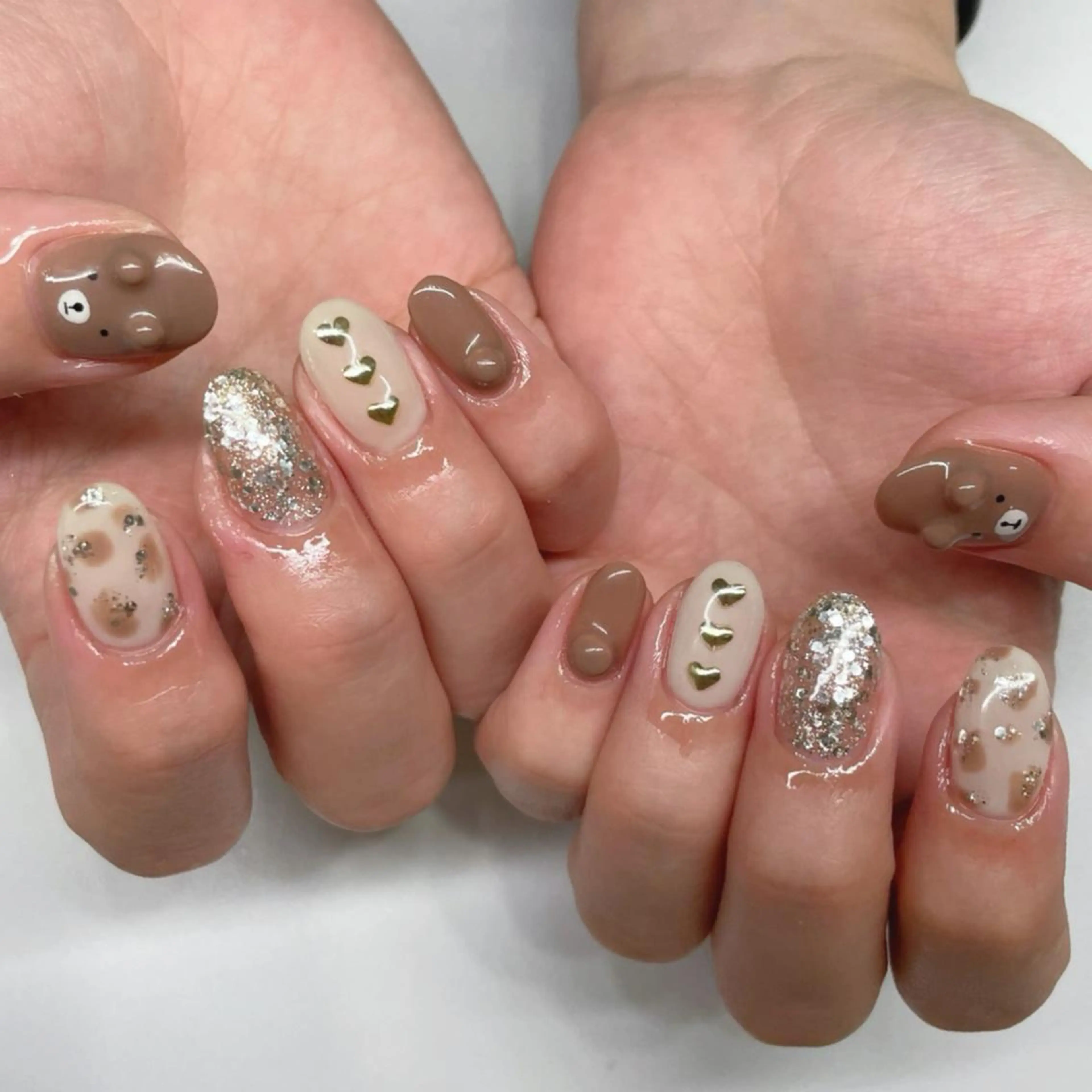 ネイル ジェルネイル グラデーション 持ち込み ニュアンスネイル オフィスネイル Lety total beautyのネイルデザイン