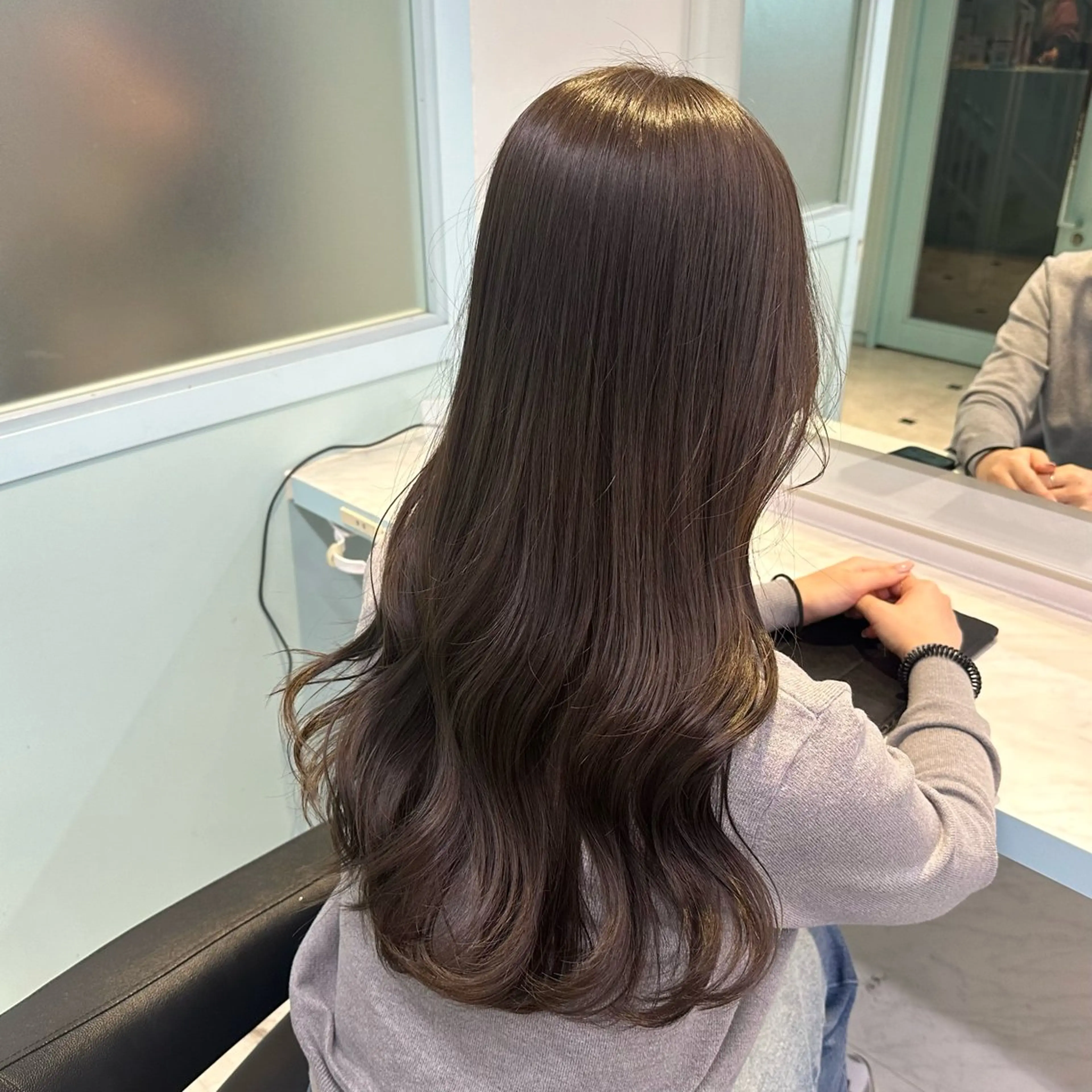 ロング カラー ハイトーン🌈メンズ カット♡Machanのヘアスタイル