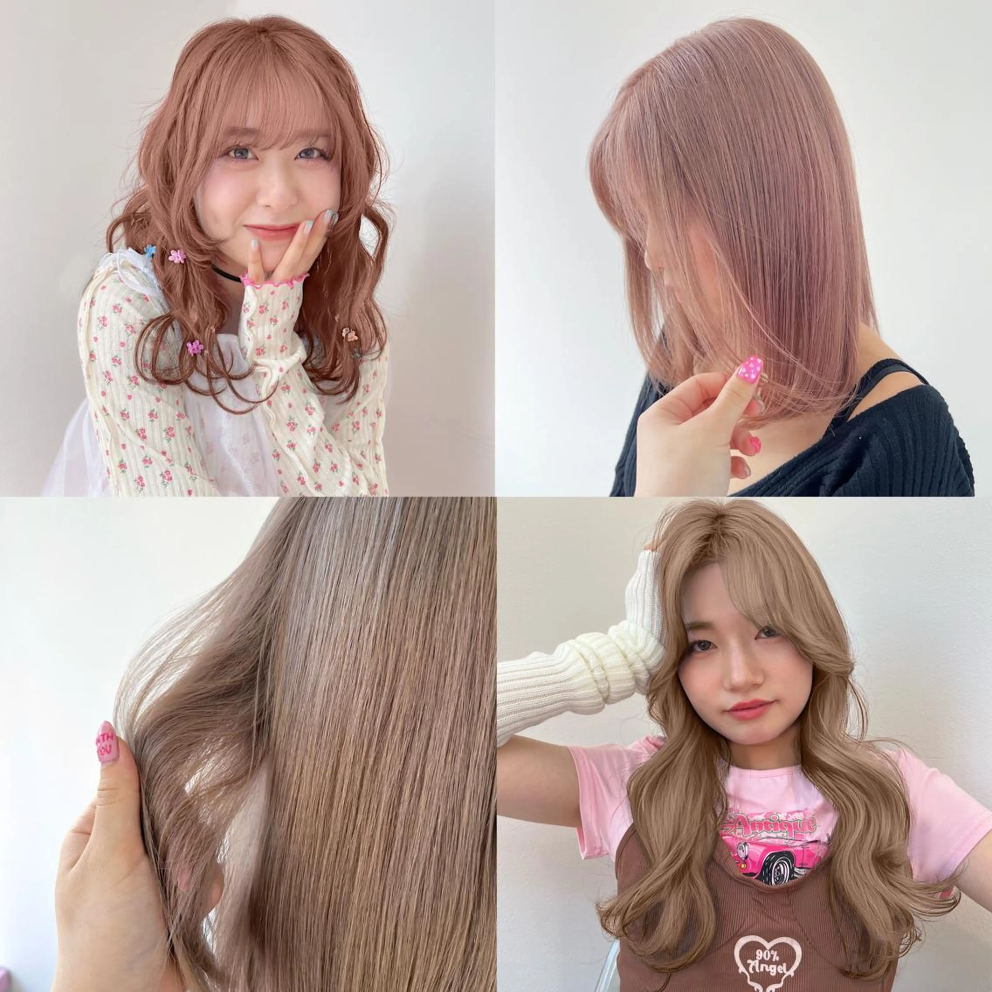 ロング ハイトーン♡ブリーチ ♡エクステ♡nanaのヘアスタイル