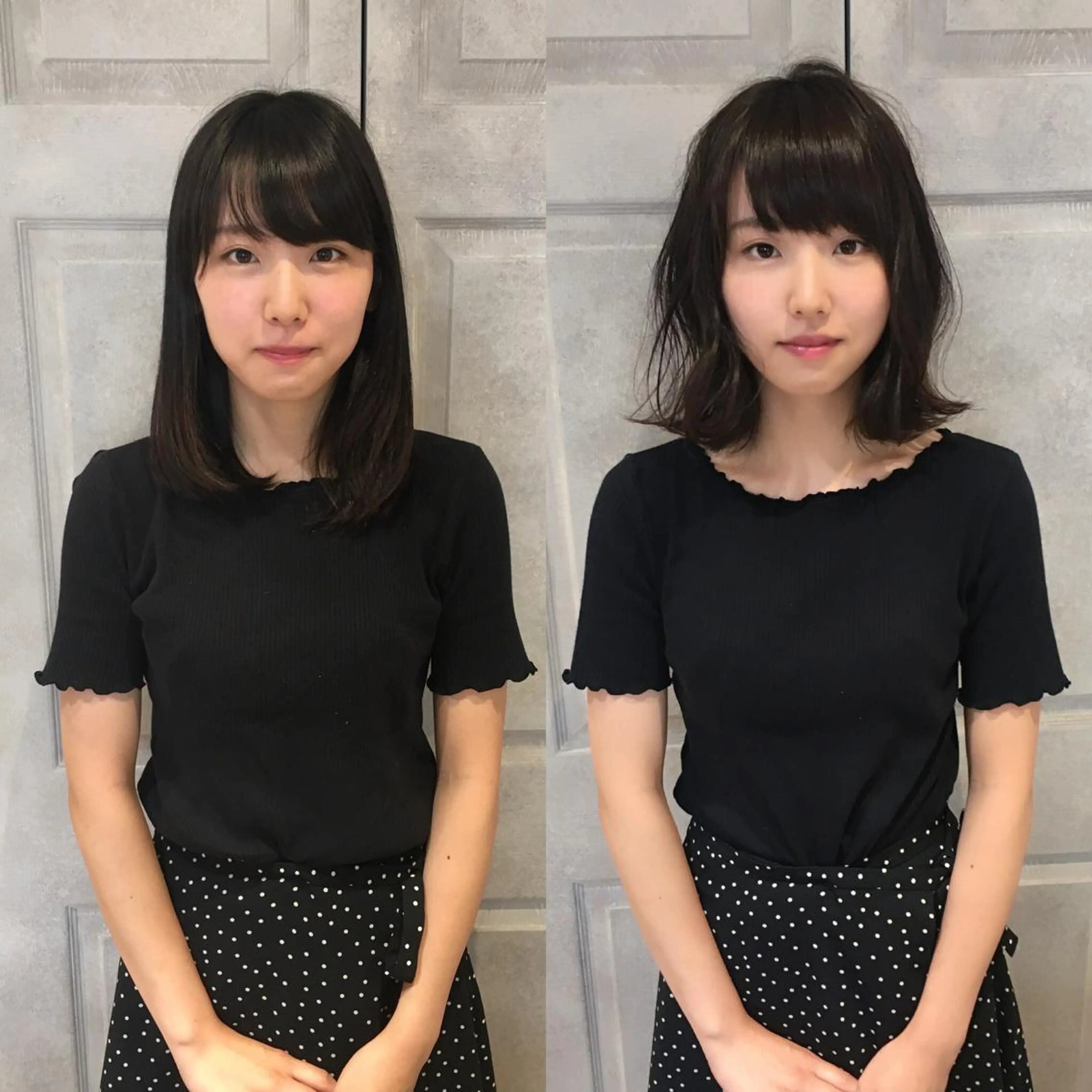 ミディアム カラー カット ヘアカラー トリートメント NoWL所属・大人可愛いショート＊ NoWL栗原隆成のヘアスタイル
