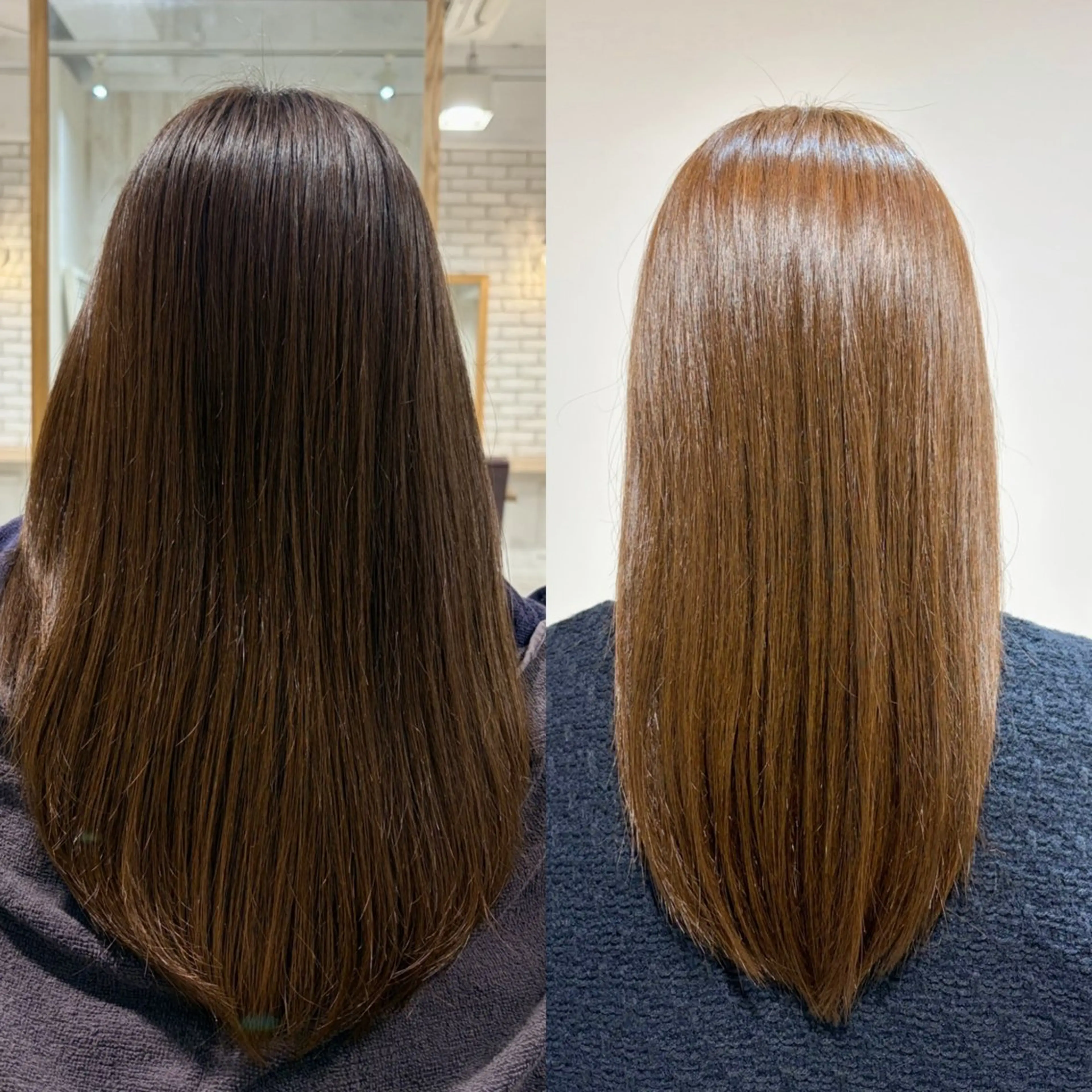 ロング カラー カット ヘアカラー トリートメント CIEL千葉店【シエル】所属・💙A O I 💙 【縮毛矯正】のヘアスタイル