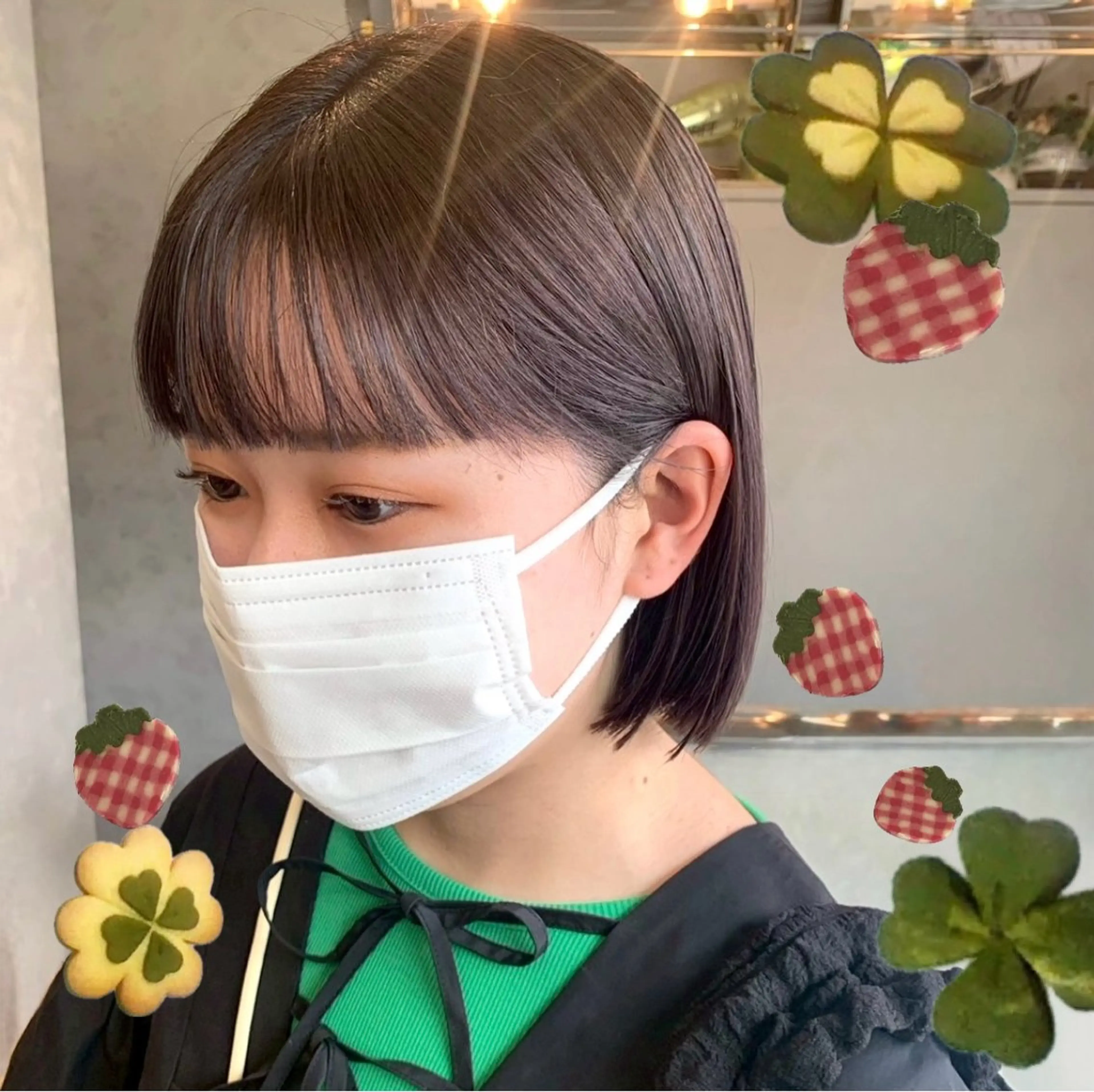 【モデル様限定価格🎀】カラー ＋ ツヤツヤ髪質改善4STEPトリートメント✨の写真