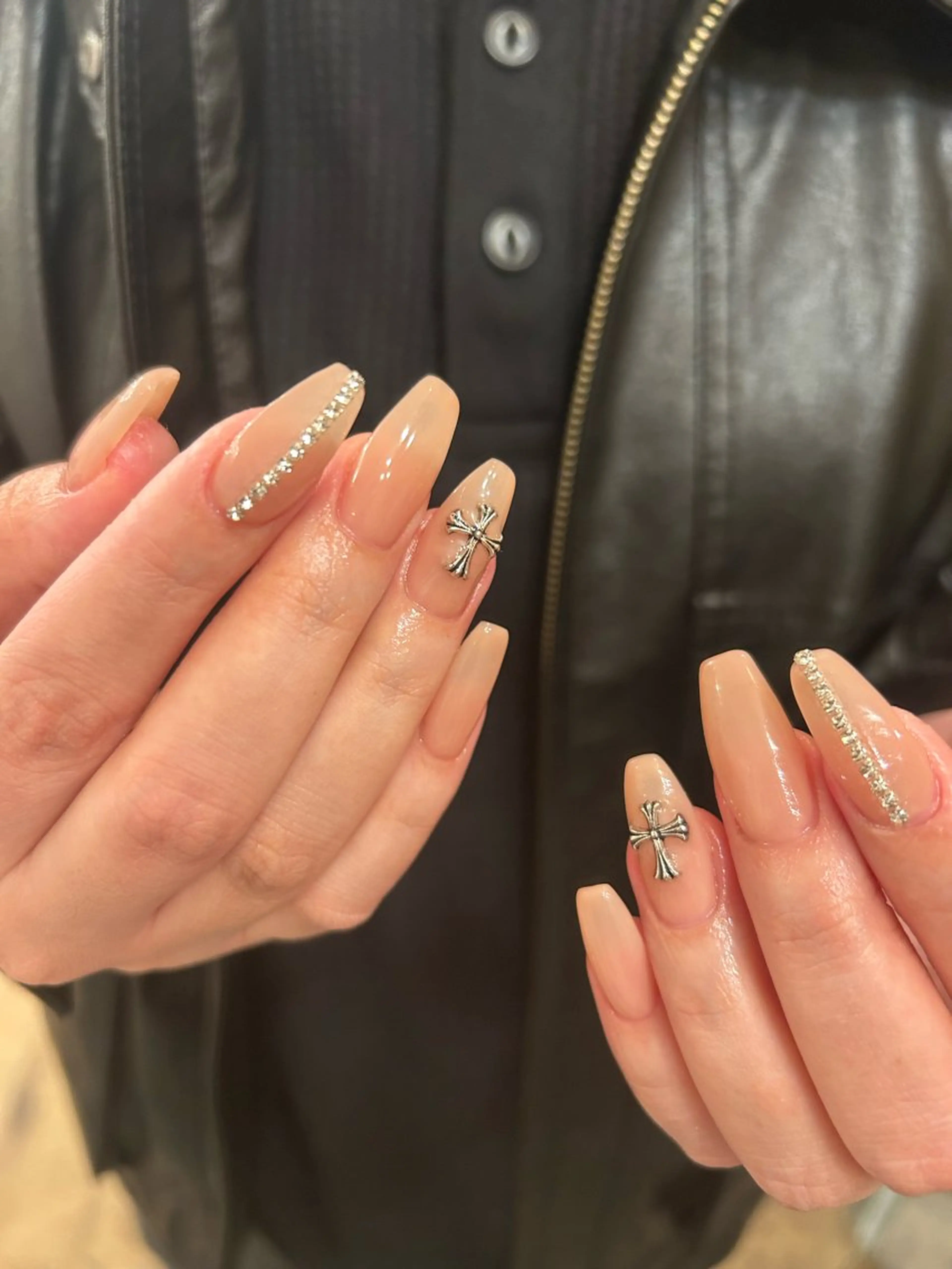 ネイル ワンカラーネイル kaho 🍒のネイルデザイン