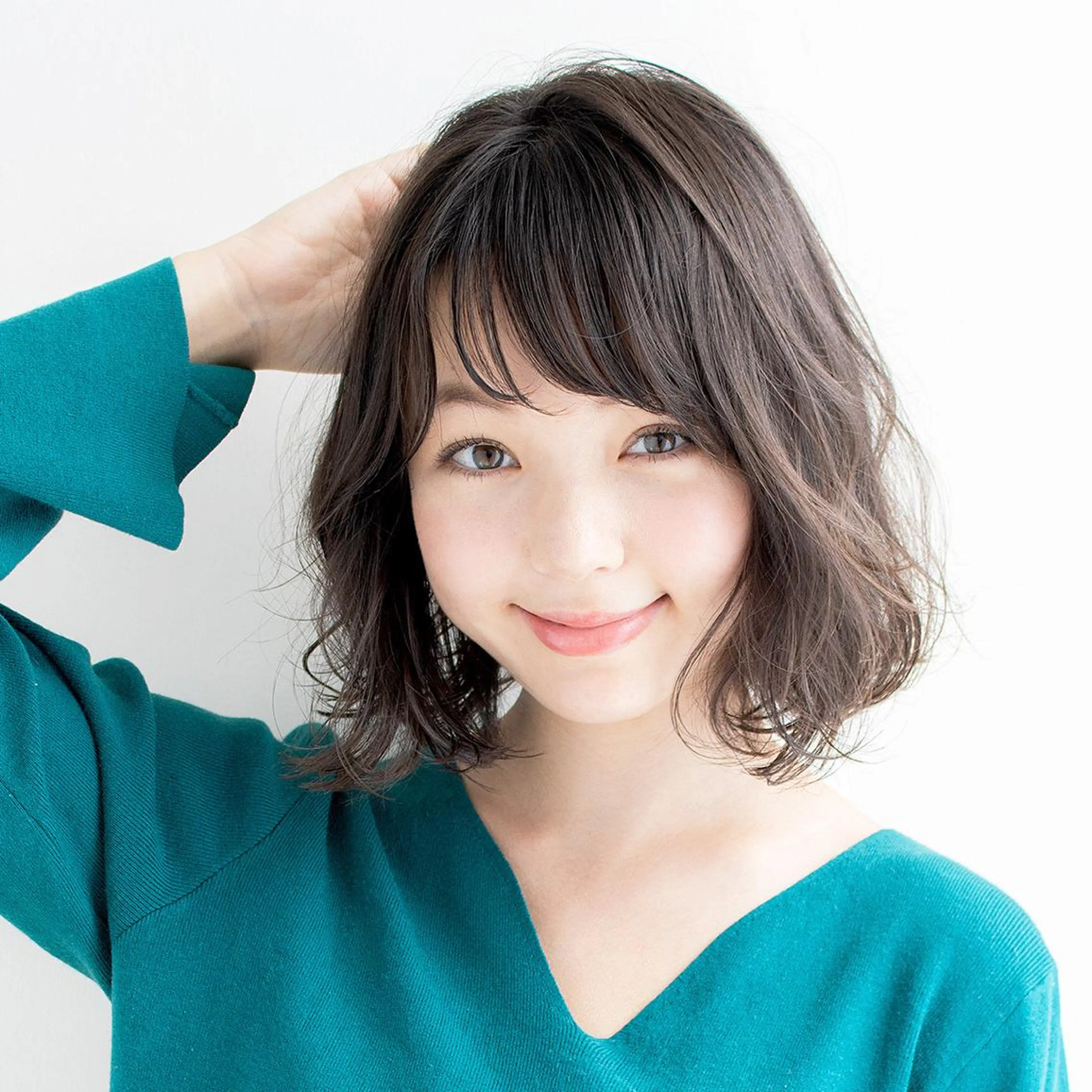 【平日】髪質改善inケアカラー+カット+3stepTR 12270の写真