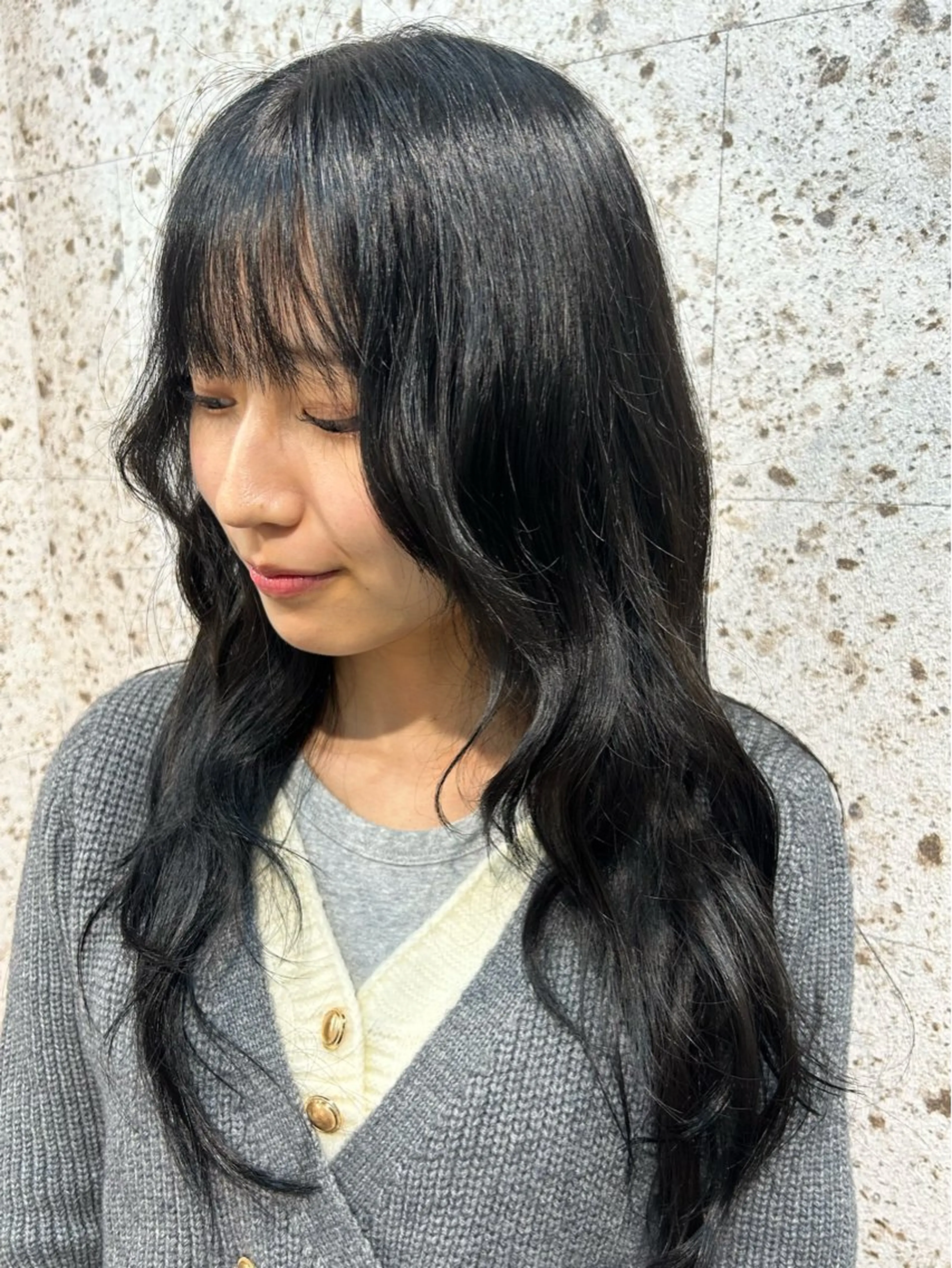 カラー 黒髪 ブリーチ [lani ] konatsuのヘアスタイル