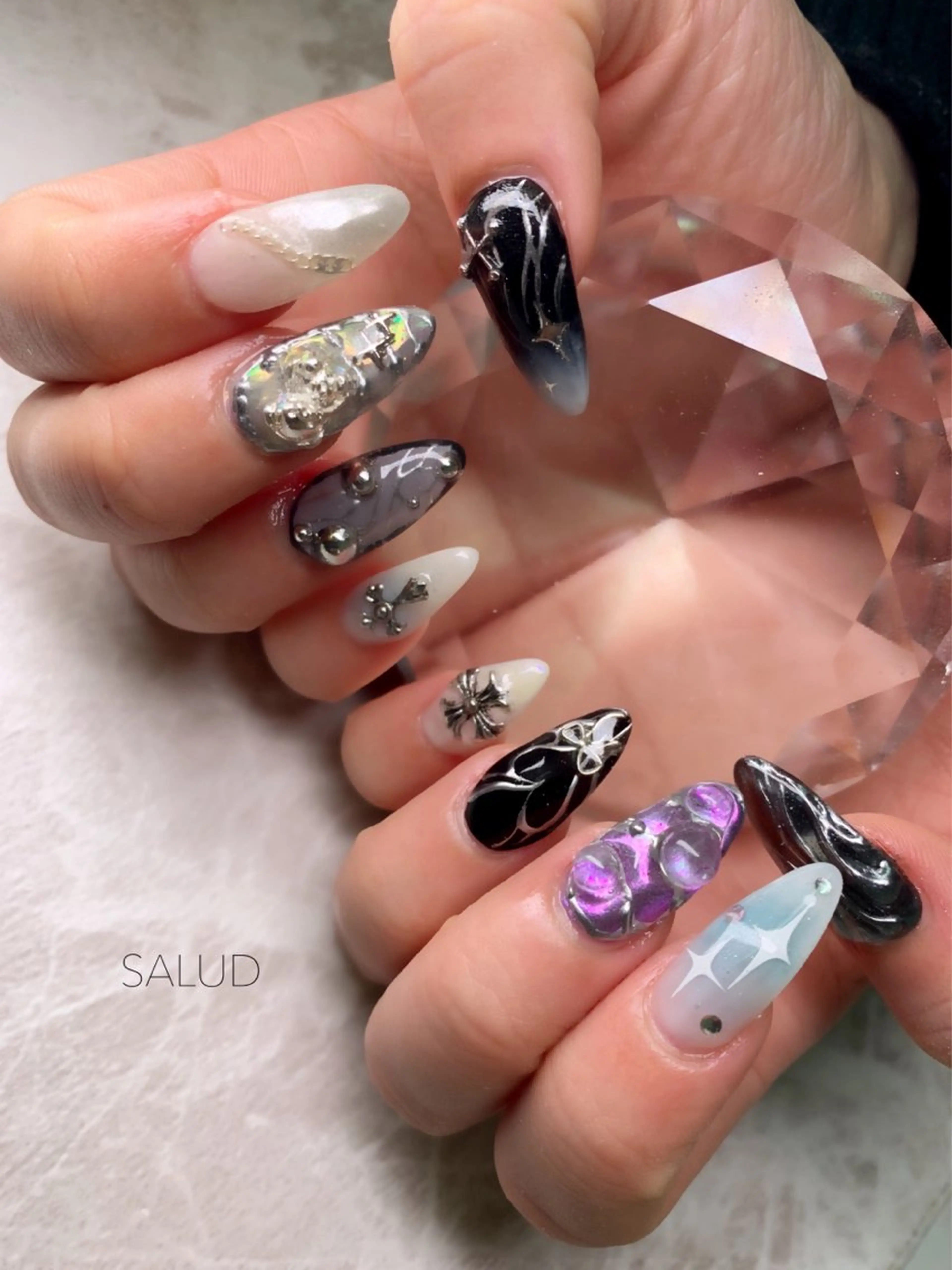 ネイル ハンドネイル Nail Salon SALUDのネイルデザイン