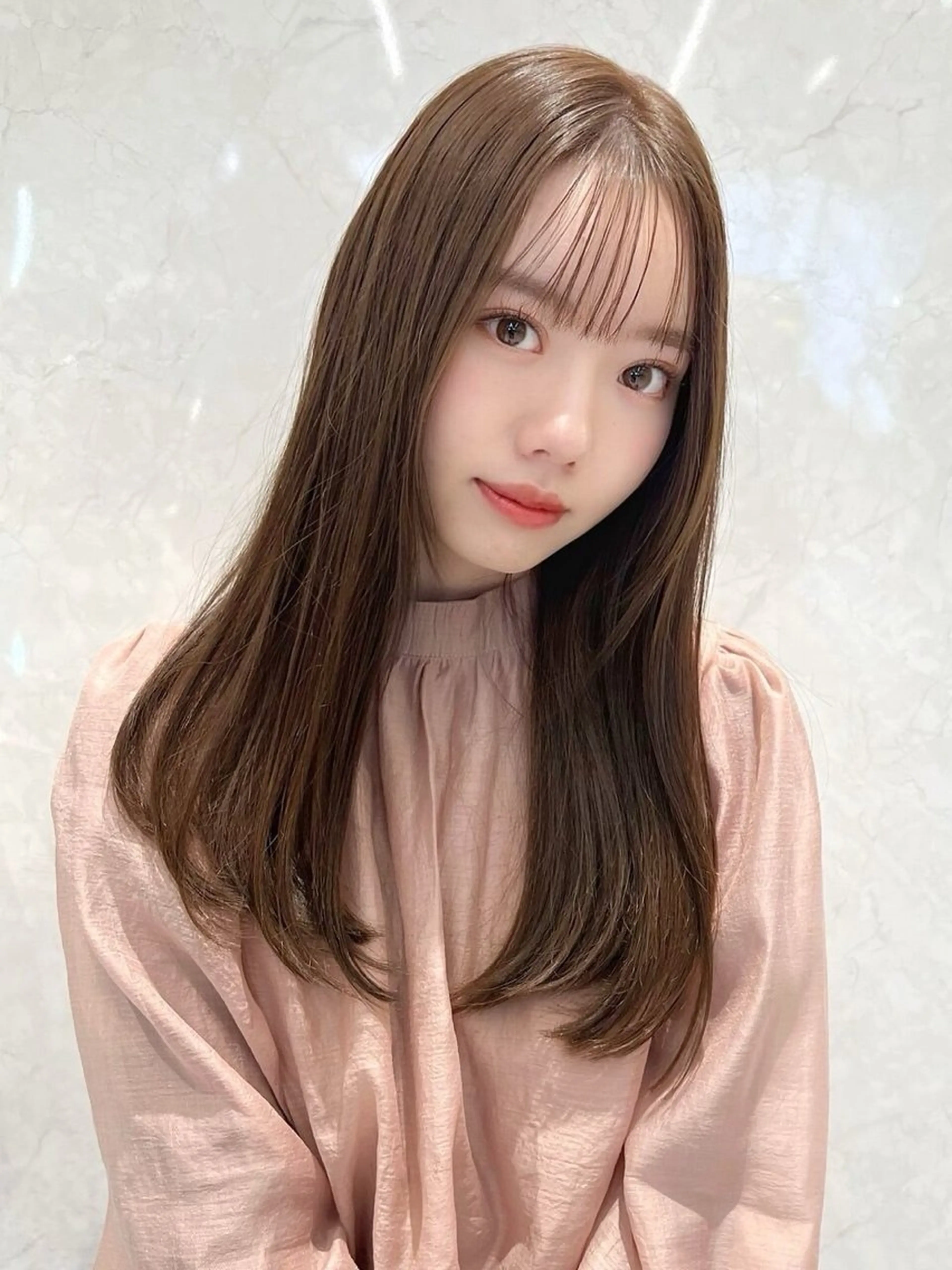ロング カラー 透明感カラーと映画 美容師/yujiのヘアスタイル