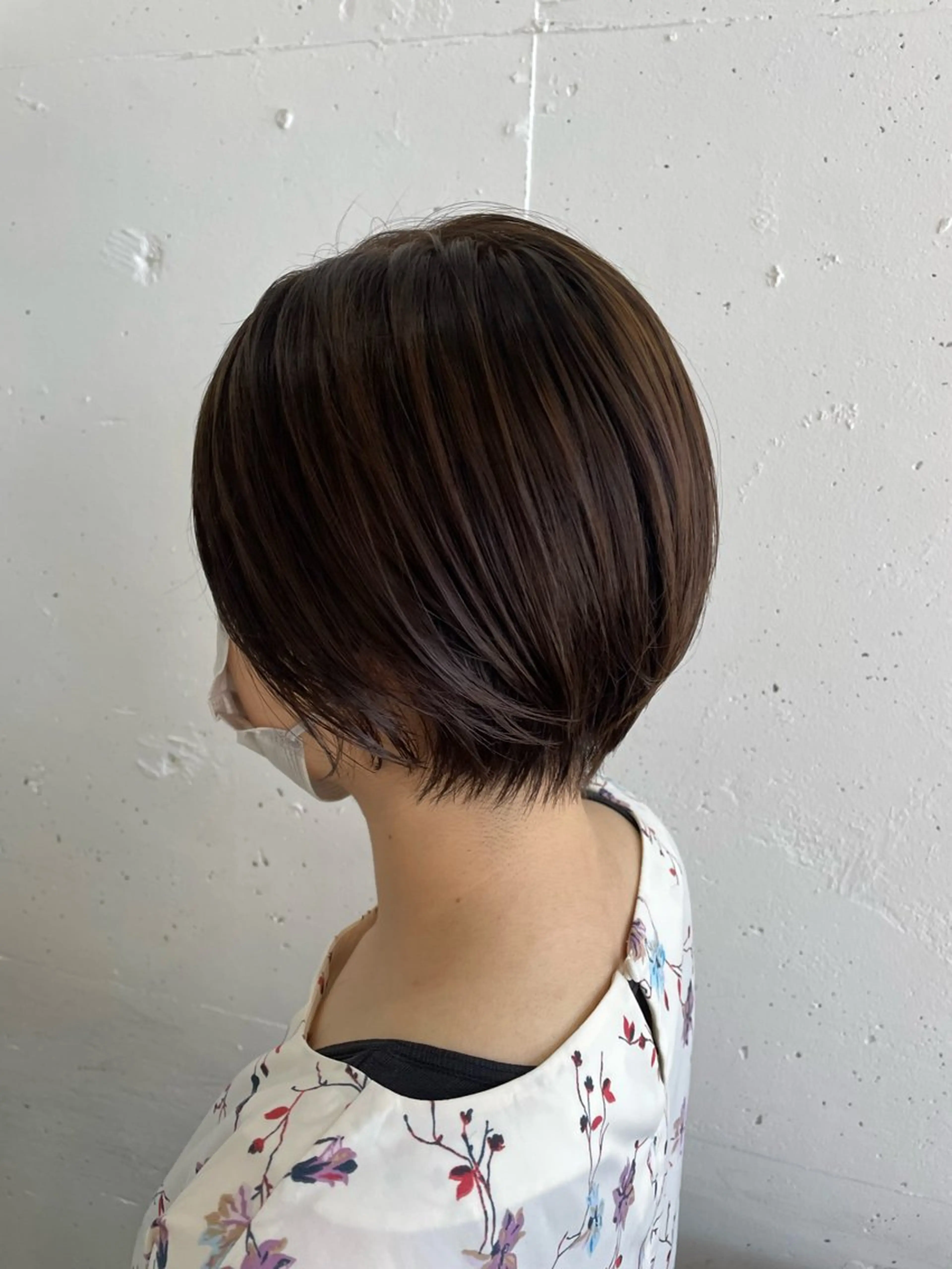 ショート カラー くびれヘア ハル🫧エクステ難波 韓国ヘア髪質改善のヘアスタイル