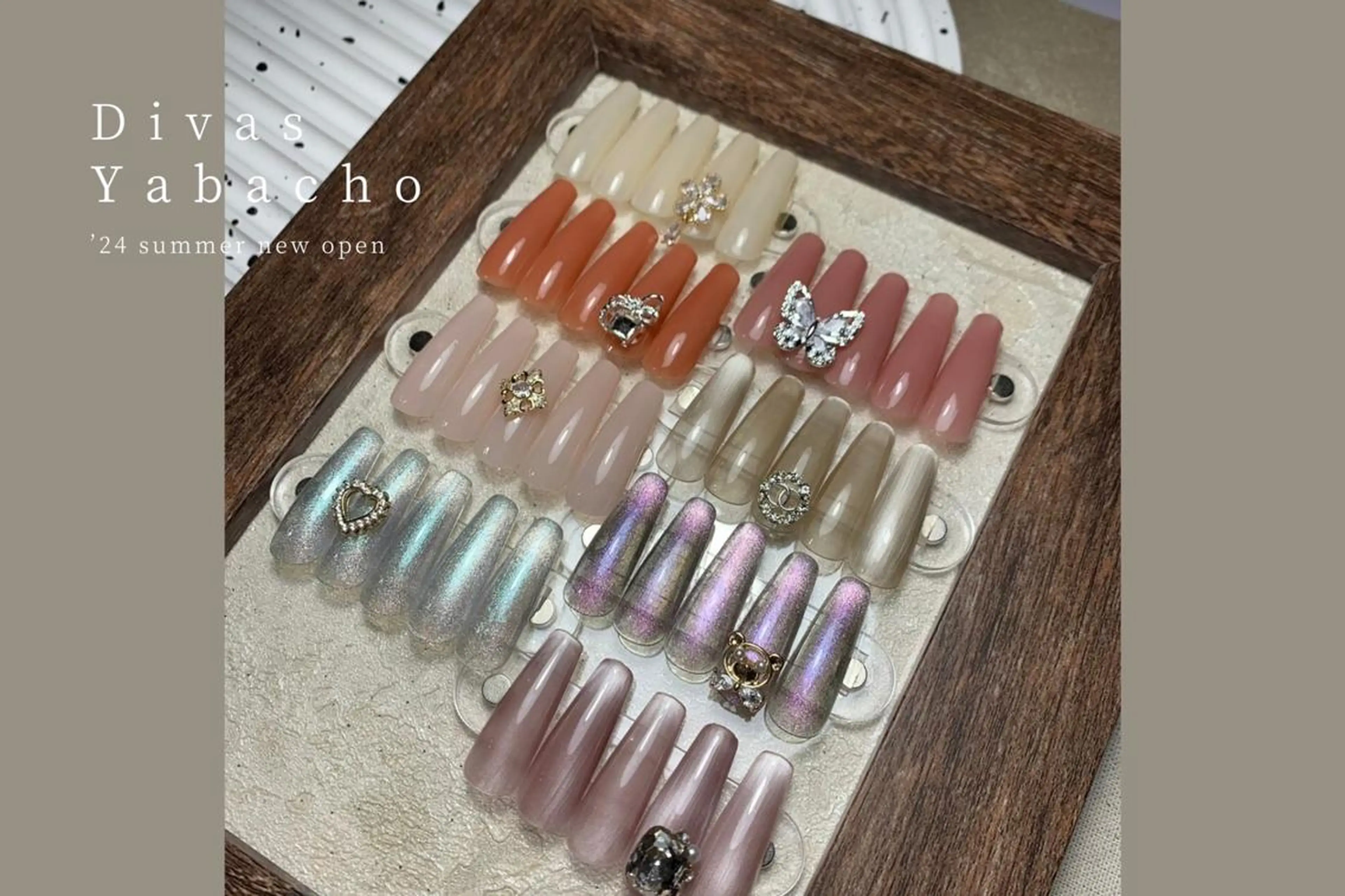 ネイル 長さ出し ジェルネイル 韓国ネイル マグネットネイル 持ち込み 🎀Sakae D.d nail🎀のネイルデザイン