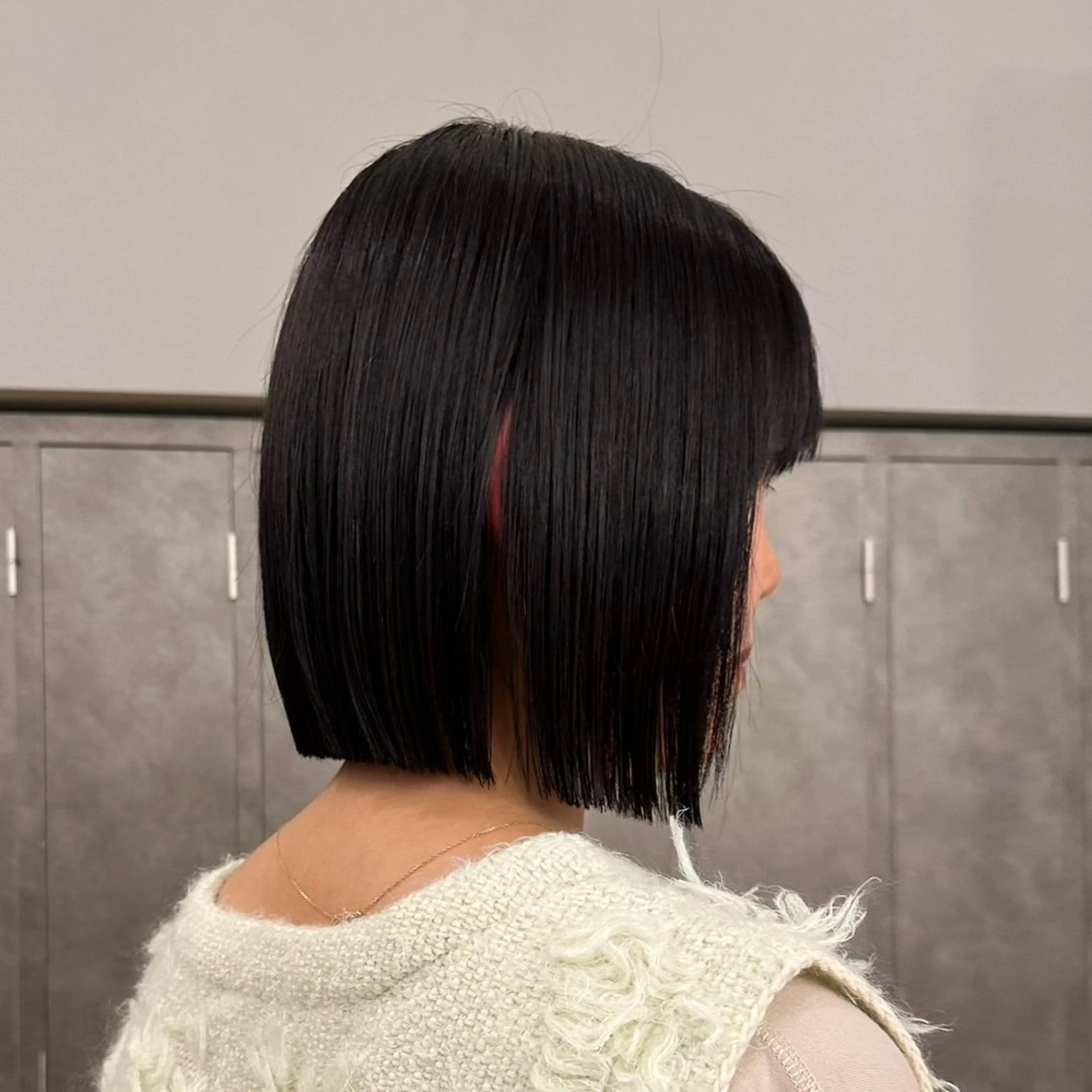 ミディアム 暖色/ボブ/吉岡美音 GIEN NU茶屋町のヘアスタイル