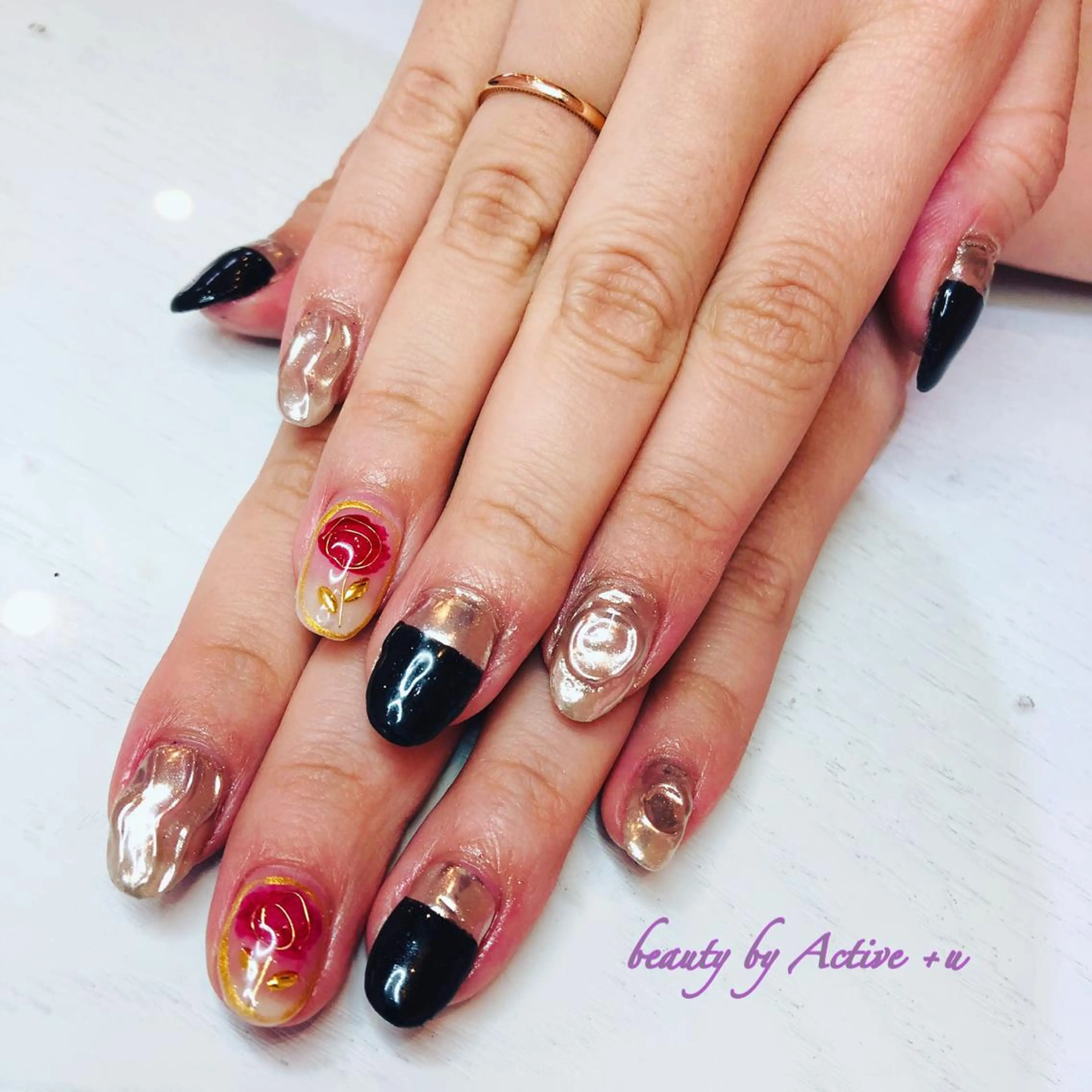 ネイル ハンドネイル 🎀REINA 🎀のネイルデザイン