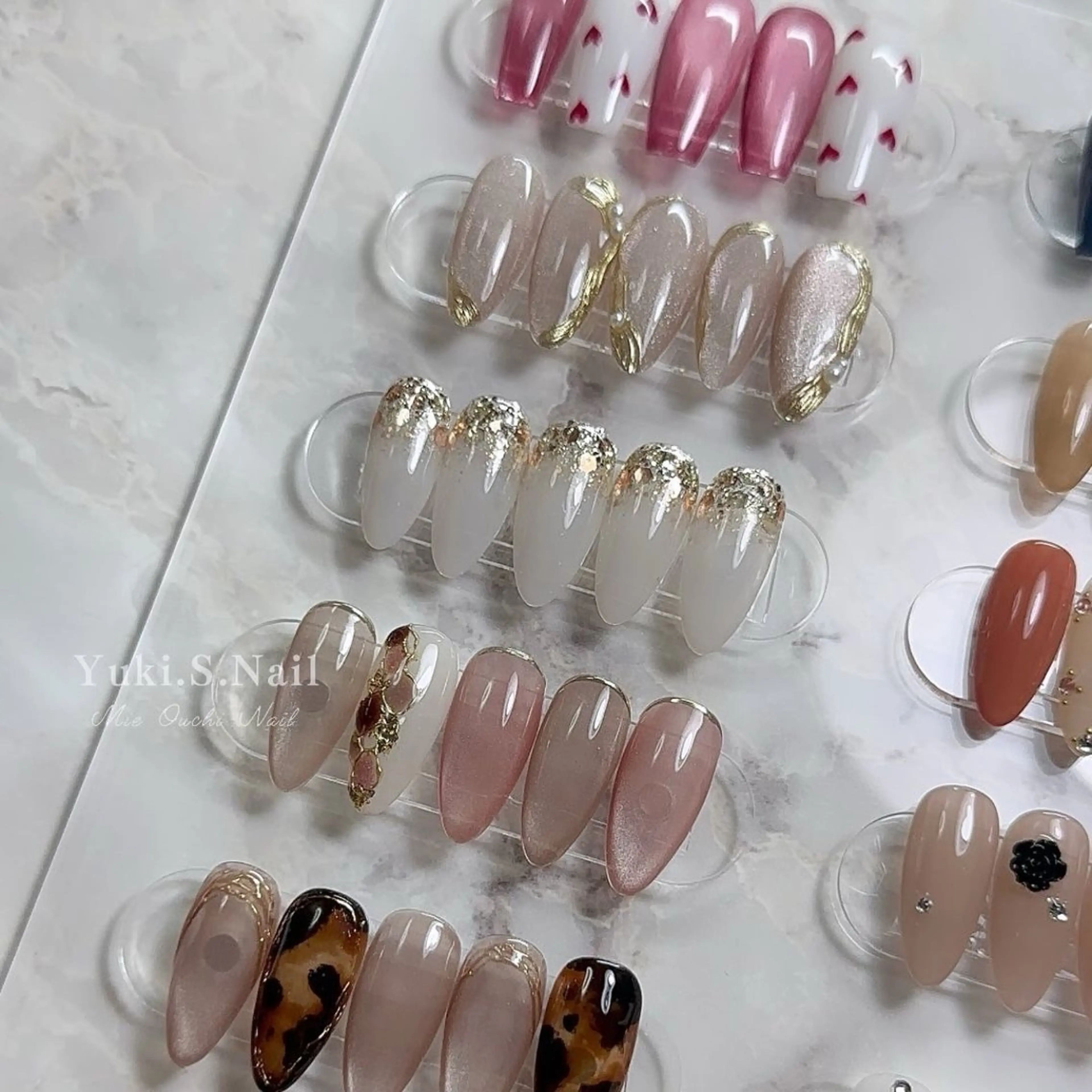 ロング Yuki S.Nailのネイルデザイン