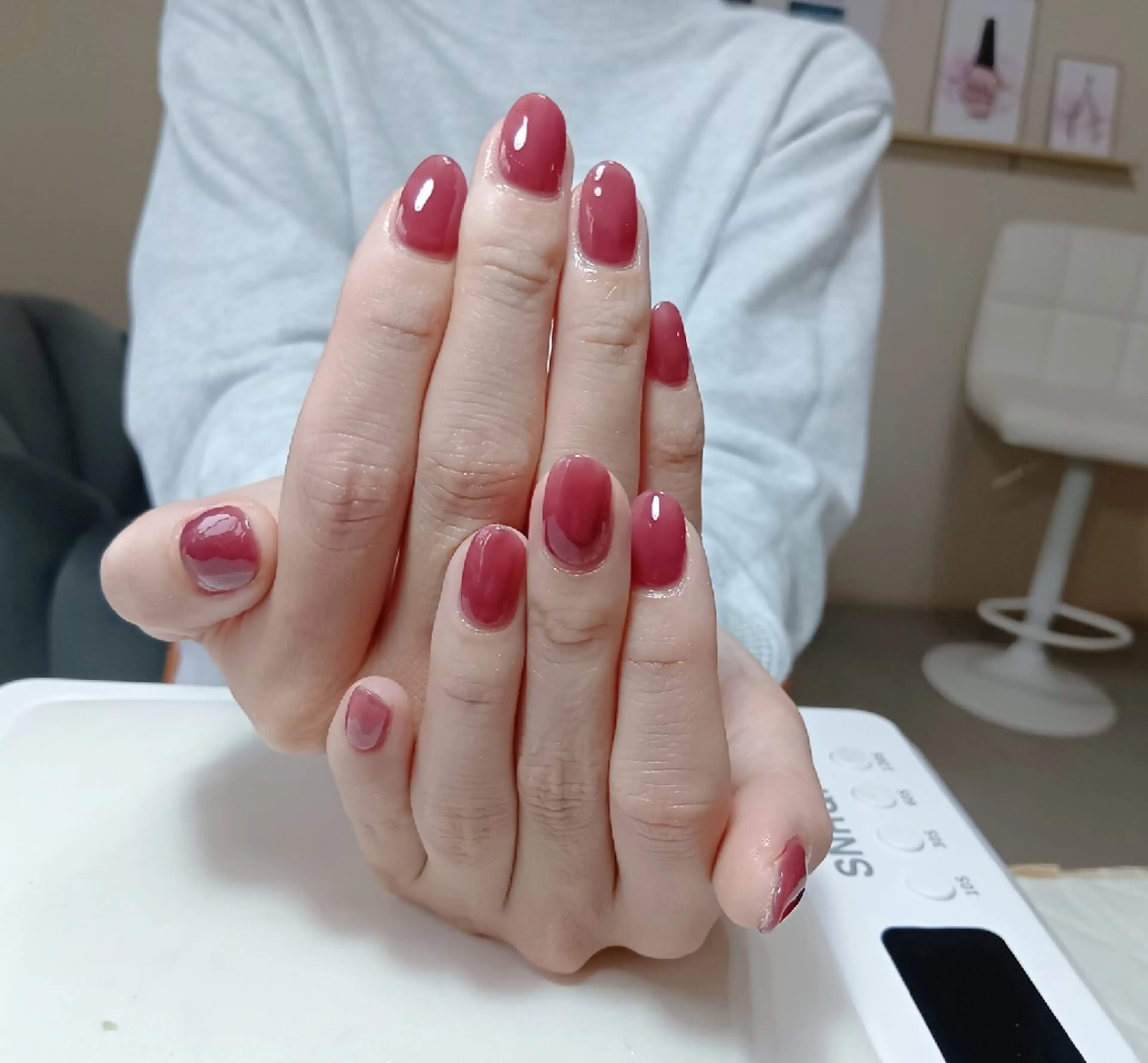 ネイル ワンカラーネイル ヒナネイルサロン所属・Hina ネイルサロンのネイルデザイン