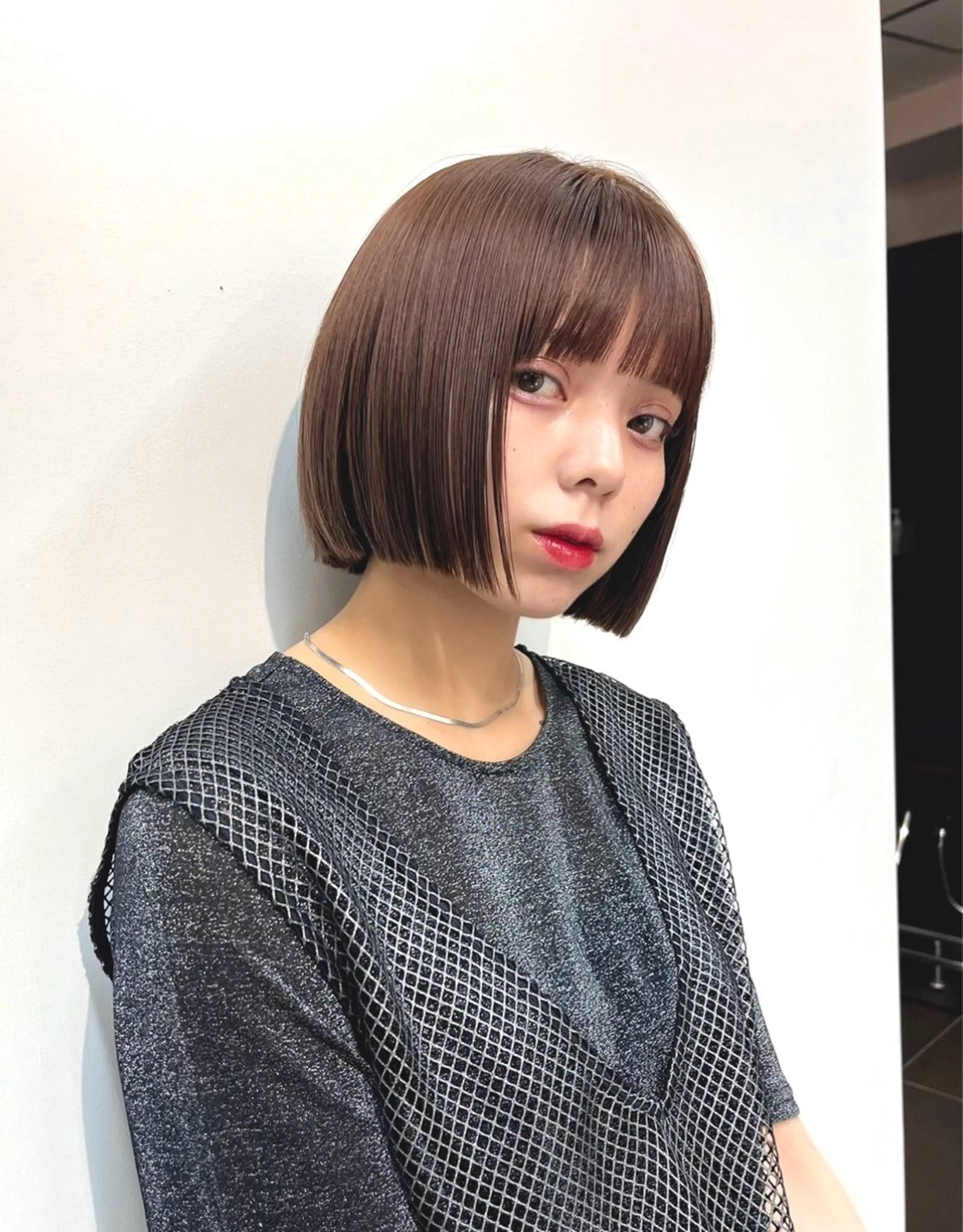 ショート 縮毛矯正 💫ハイトーンボブ/ HARU💫のヘアスタイル