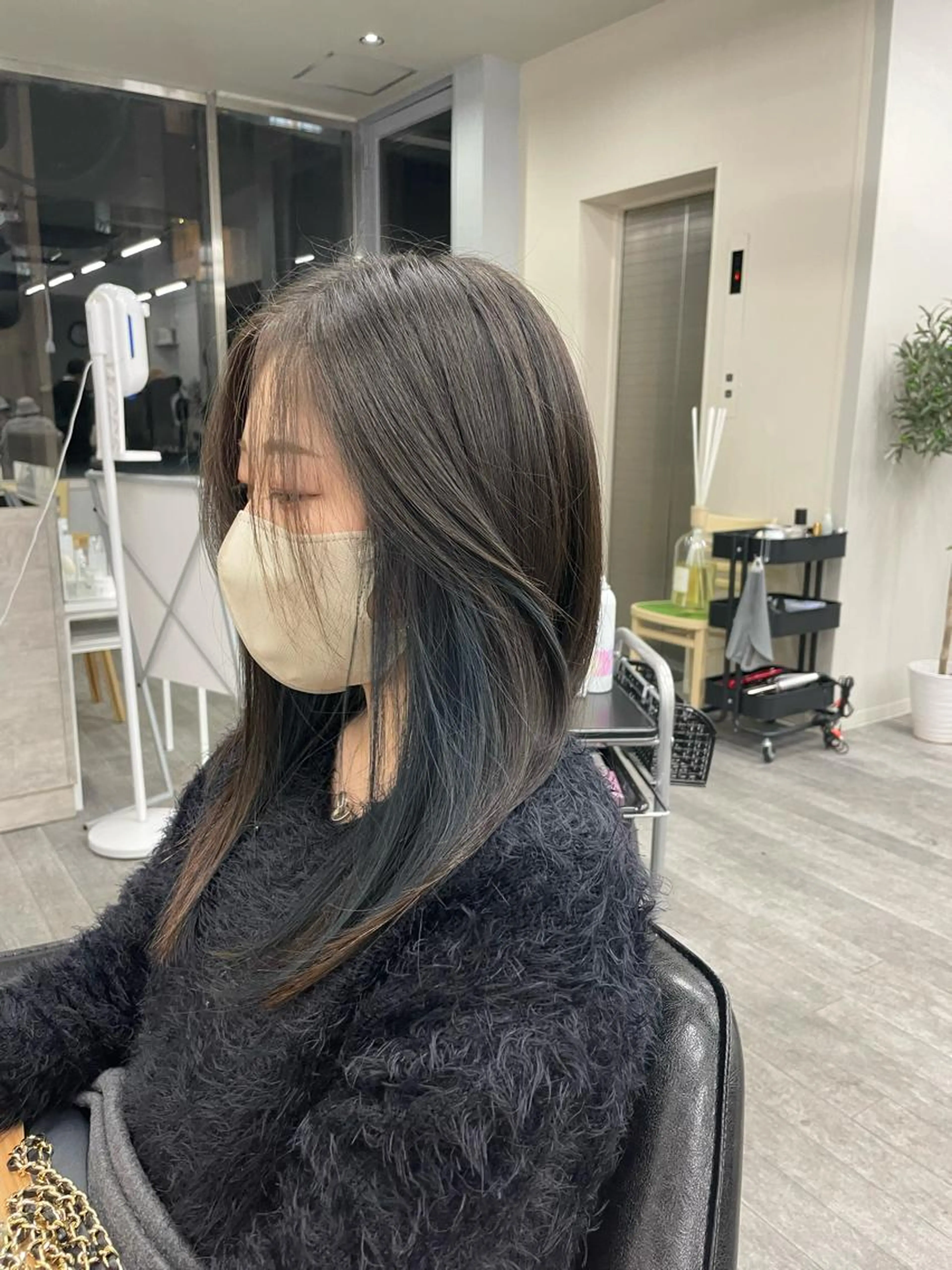 【インスタで話題lotsofインナーカラー⭐️】🍀完全オリジナルデザインのインナーカラー🍀 ¥17000の写真