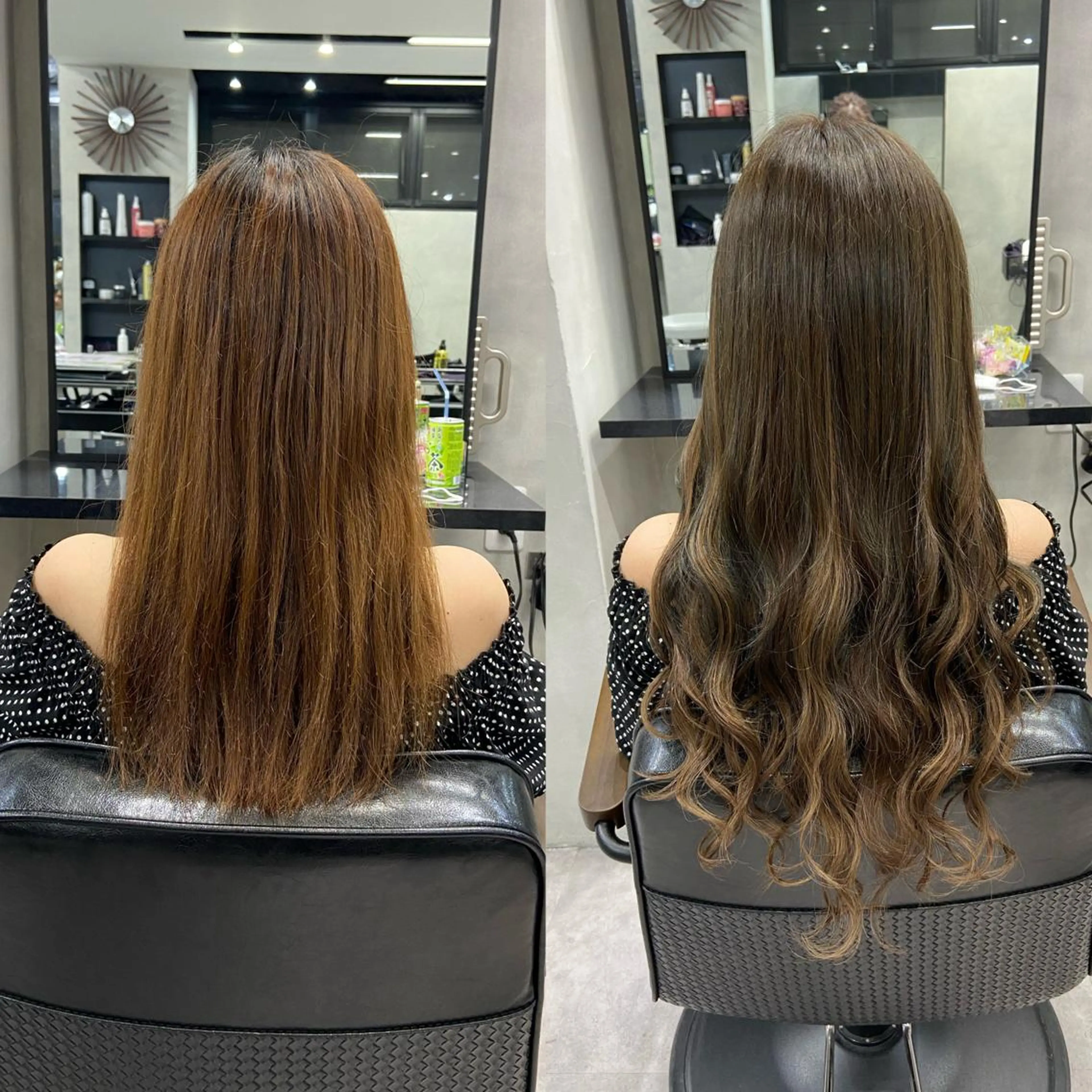 セミロング カラー ヘアアレンジ ar+ ❤︎ maiのヘアスタイル