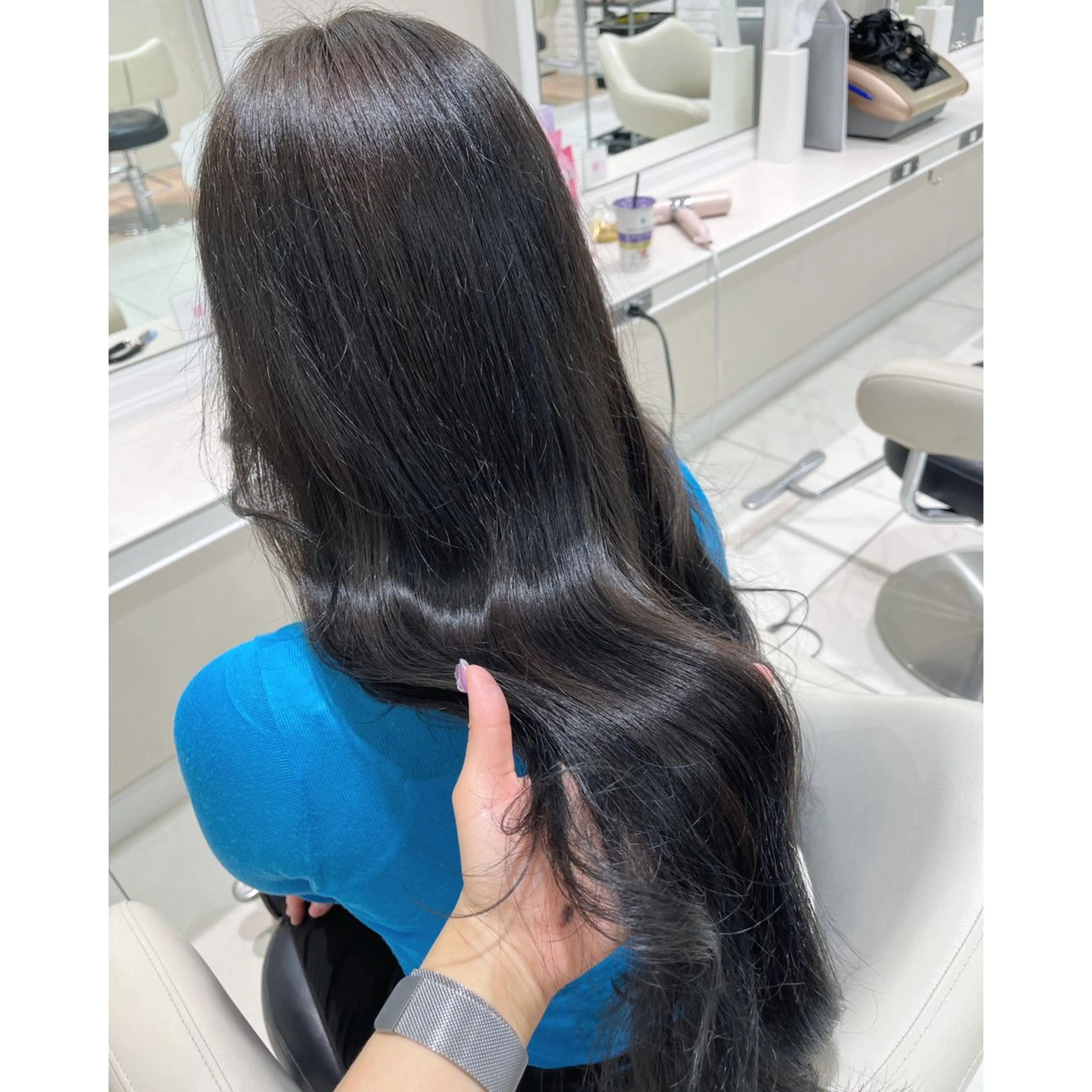 ロング カラー 韓国ヘア 🎀中川綾乃🎀のヘアスタイル