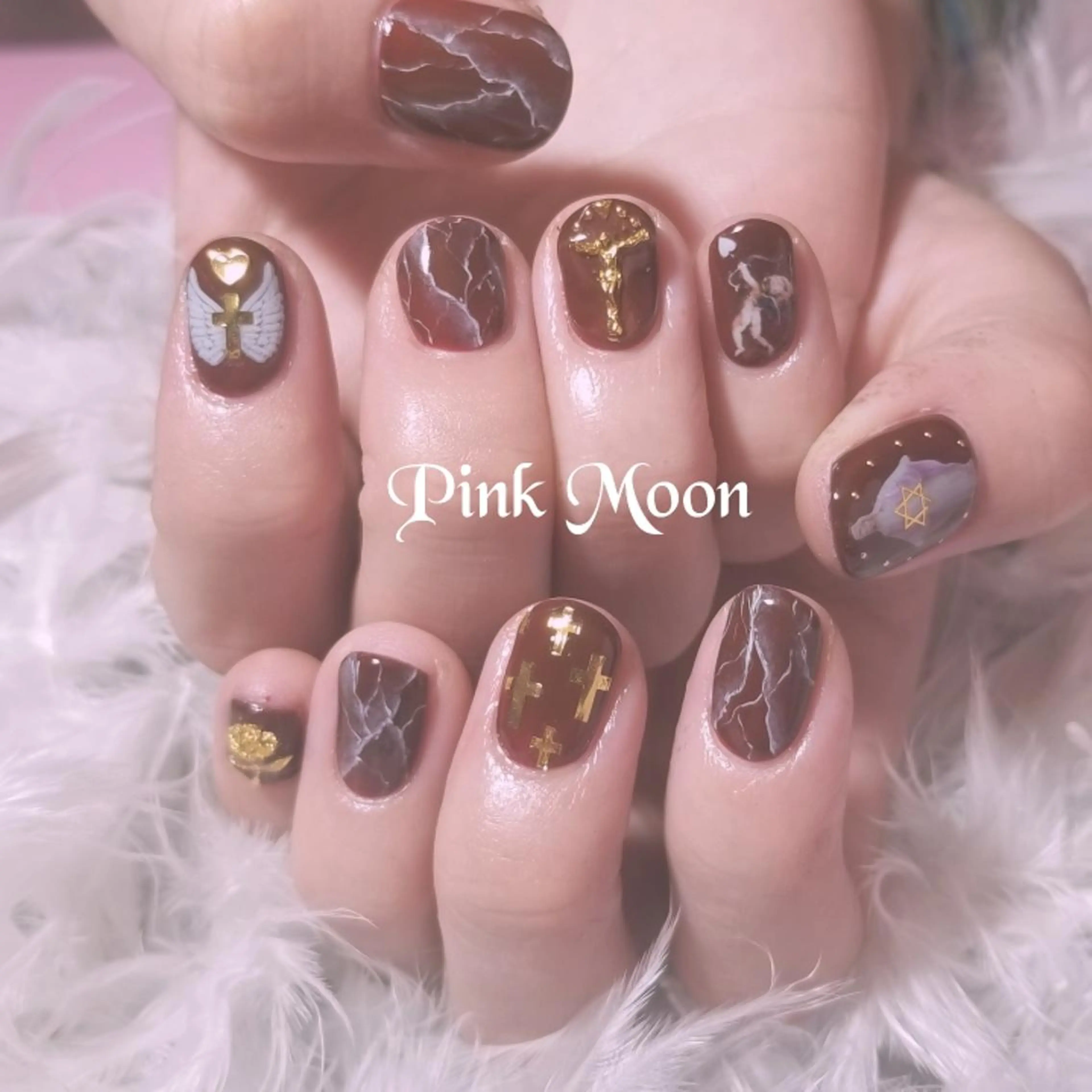 ネイル その他(ネイル) PinkMoon Nozomiのネイルデザイン