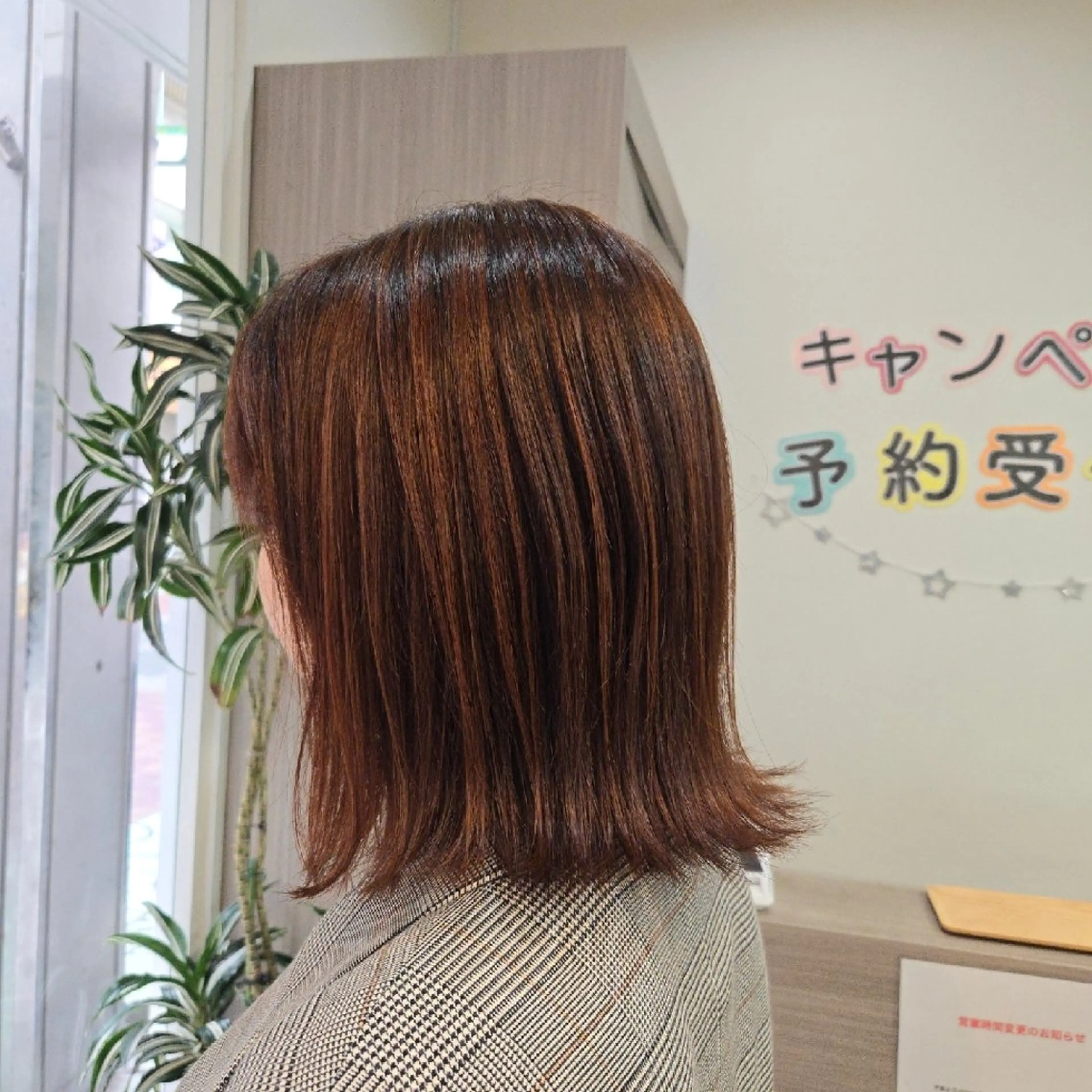 カラー ヘアカラー 暖色🍎透明感カラー 🩵小林かりんのヘアスタイル