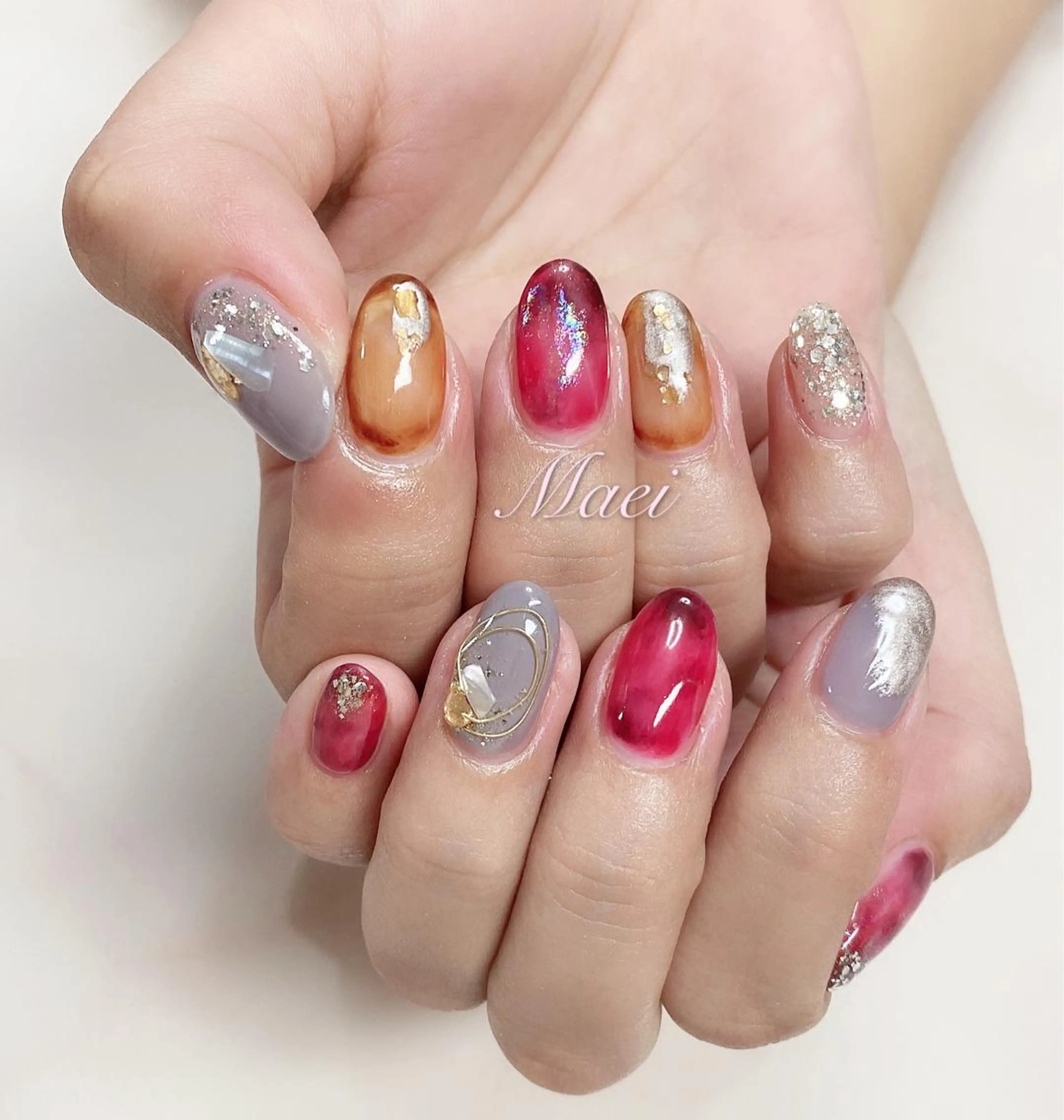 ネイル ハンドネイル ハンドケア NIMO ネイルサロンのネイルデザイン