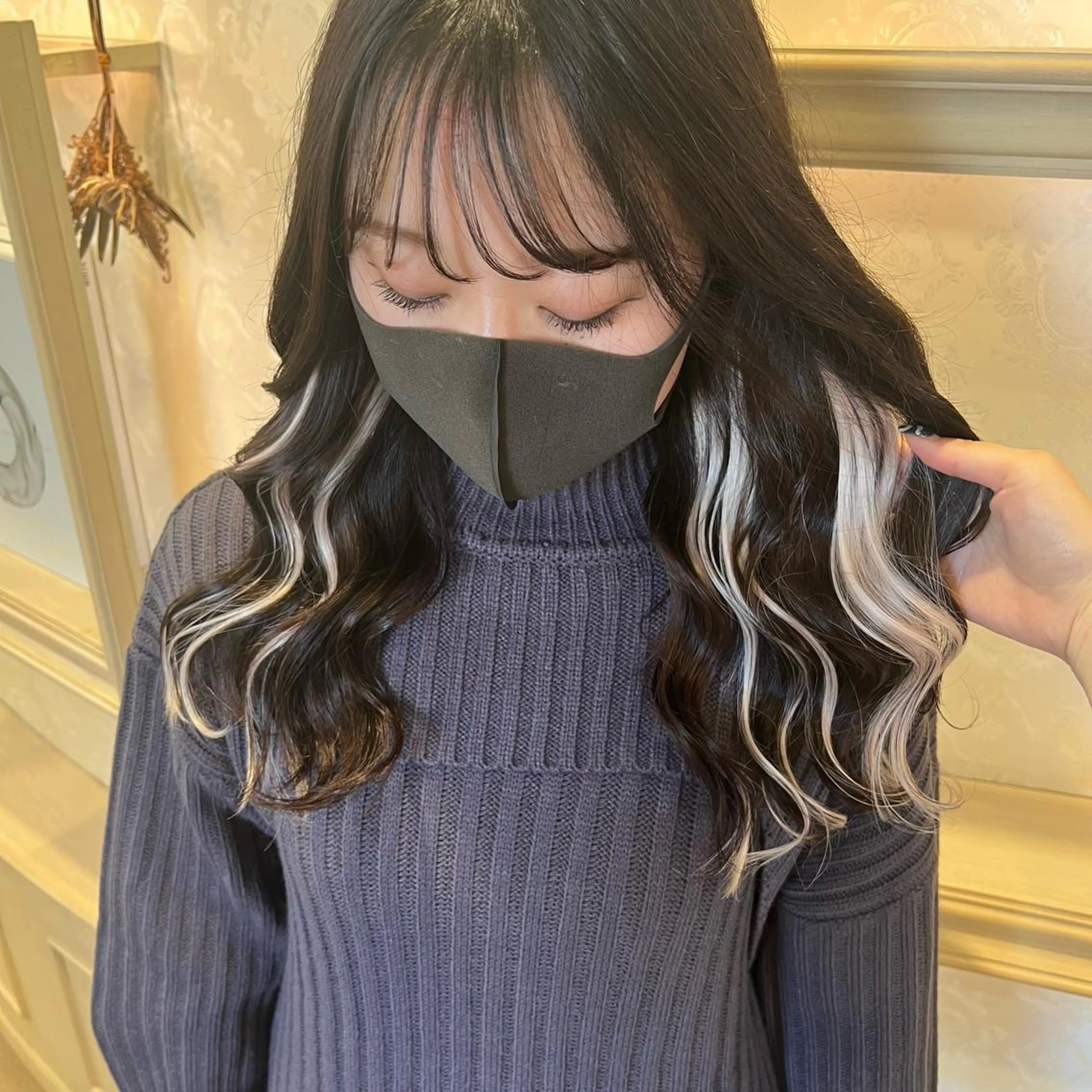 ロング エクステ SALOWIN川崎WEST店所属・🌷川崎/アレンジ/ 暖色ボブ/コトネ🌷のヘアスタイル